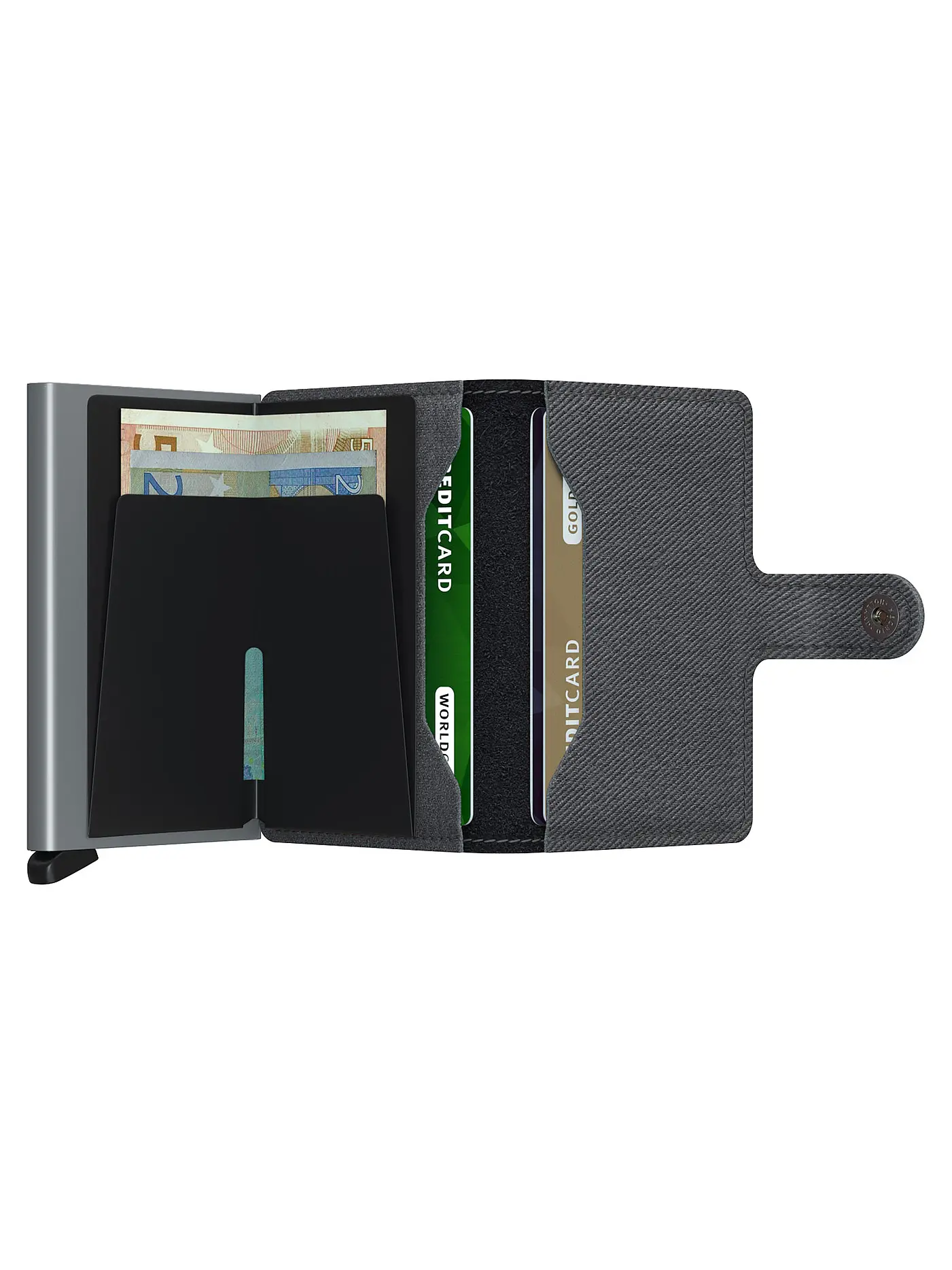 SECRID | Geldbörse - Miniwallet Twist Cool Grey | grau