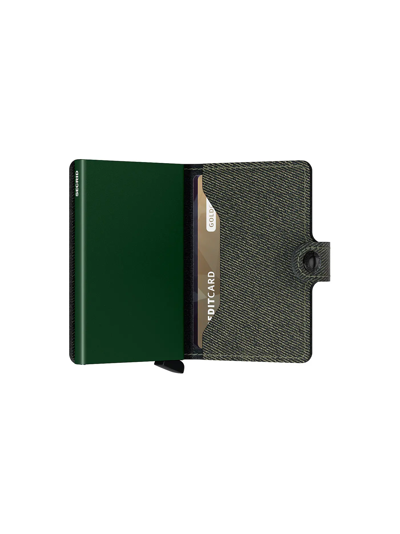 SECRID | Geldbörse - Miniwallet Twist Mini Green | grün
