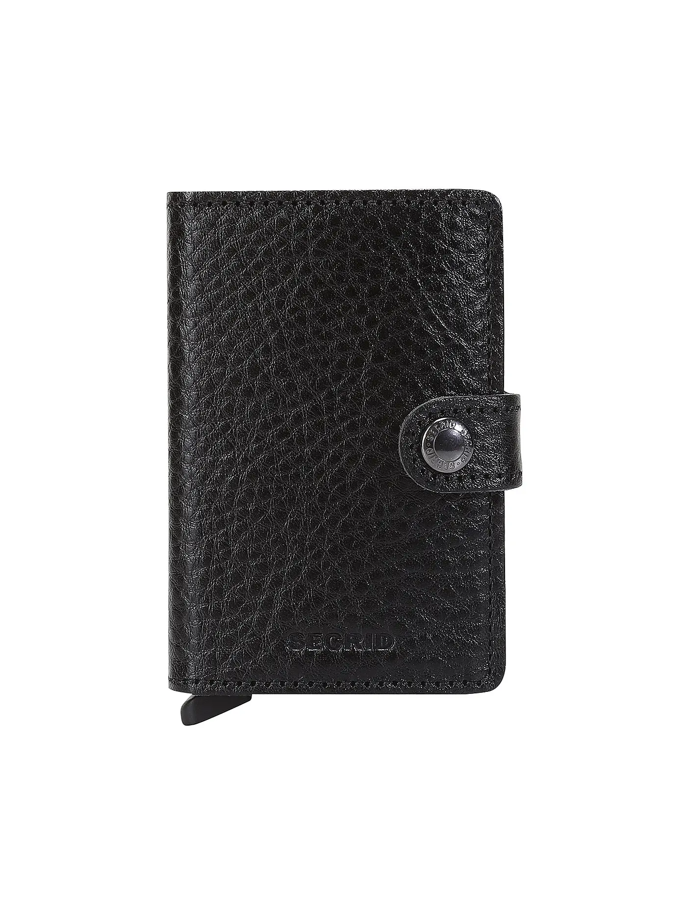 SECRID | Geldbörse - Miniwallet Vegetable Tanned Mini Rosso/Bordeaux | schwarz