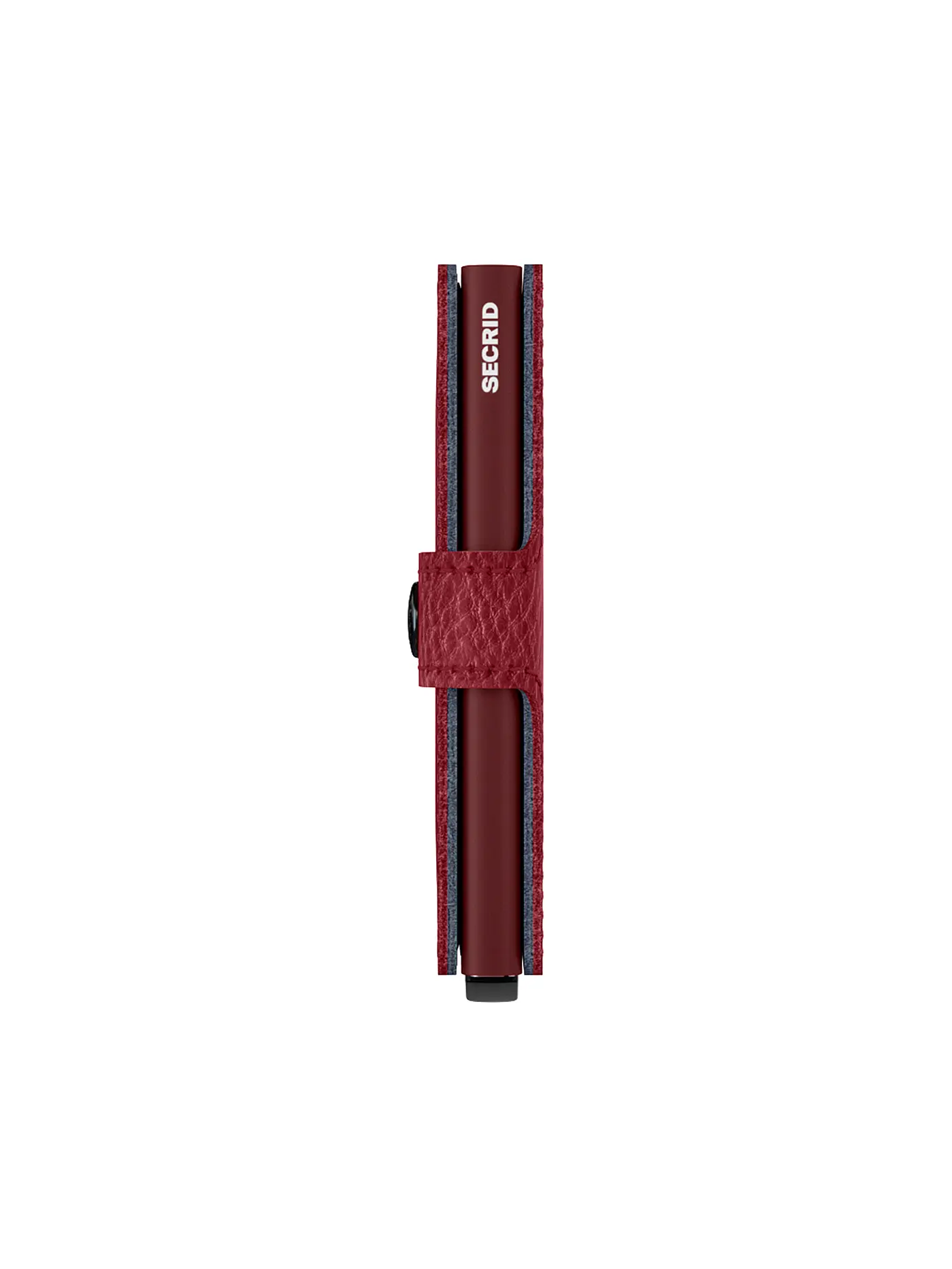 SECRID | Geldbörse - Miniwallet Vegetable Tanned Mini Rosso/Bordeaux | dunkelrot