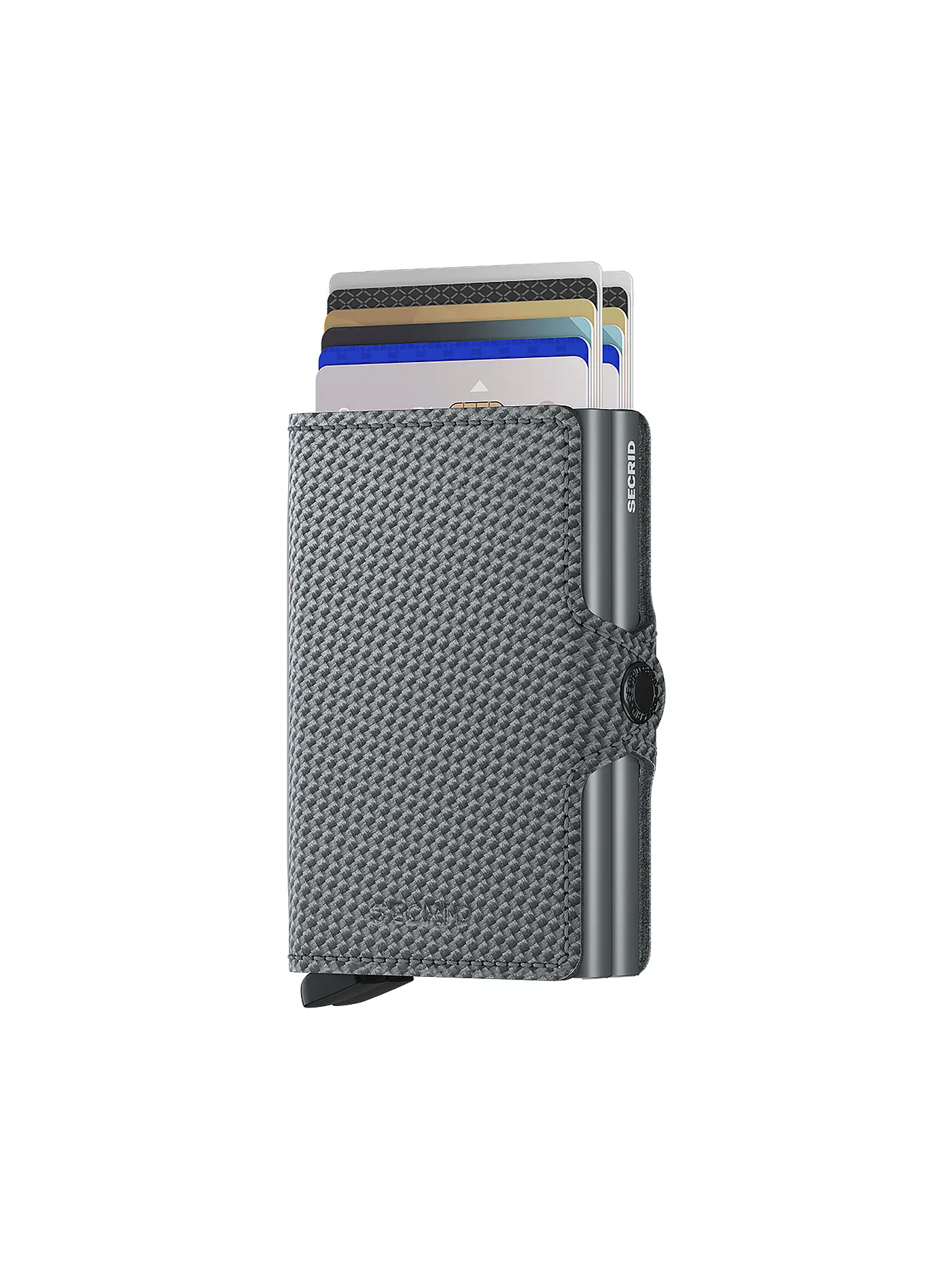 SECRID | Geldbörse - Twinwallet Carbon Cool Grey | grau