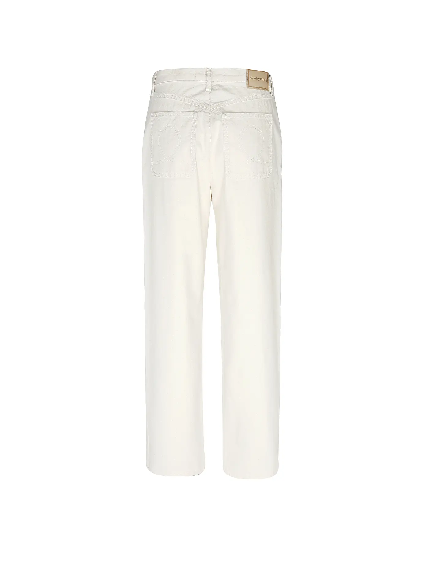 SEE BY CHLOE | Hose Mom Fit | creme
