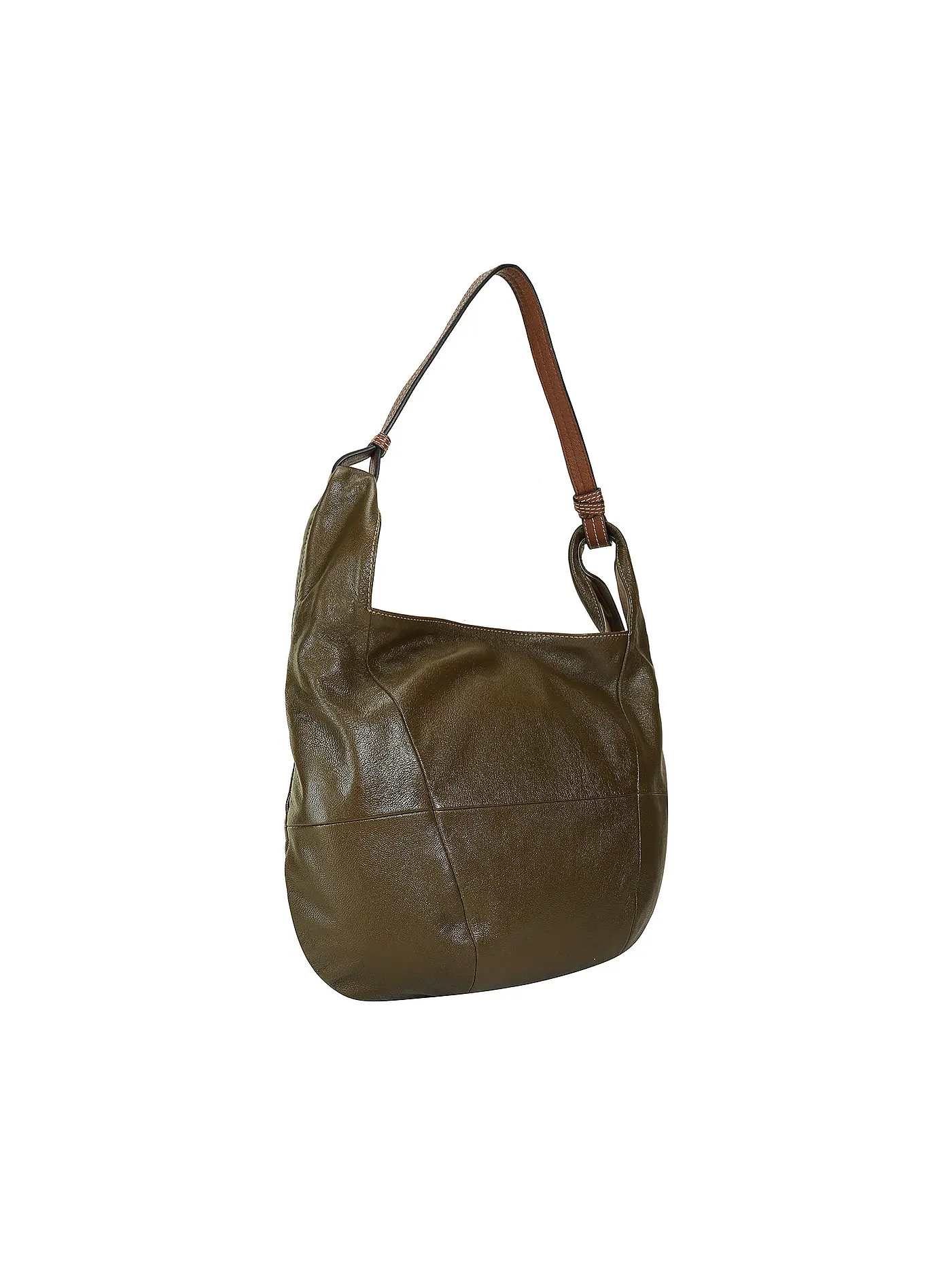 SEE BY CHLOE | Ledertasche - Hobo Bag INDRA | olive