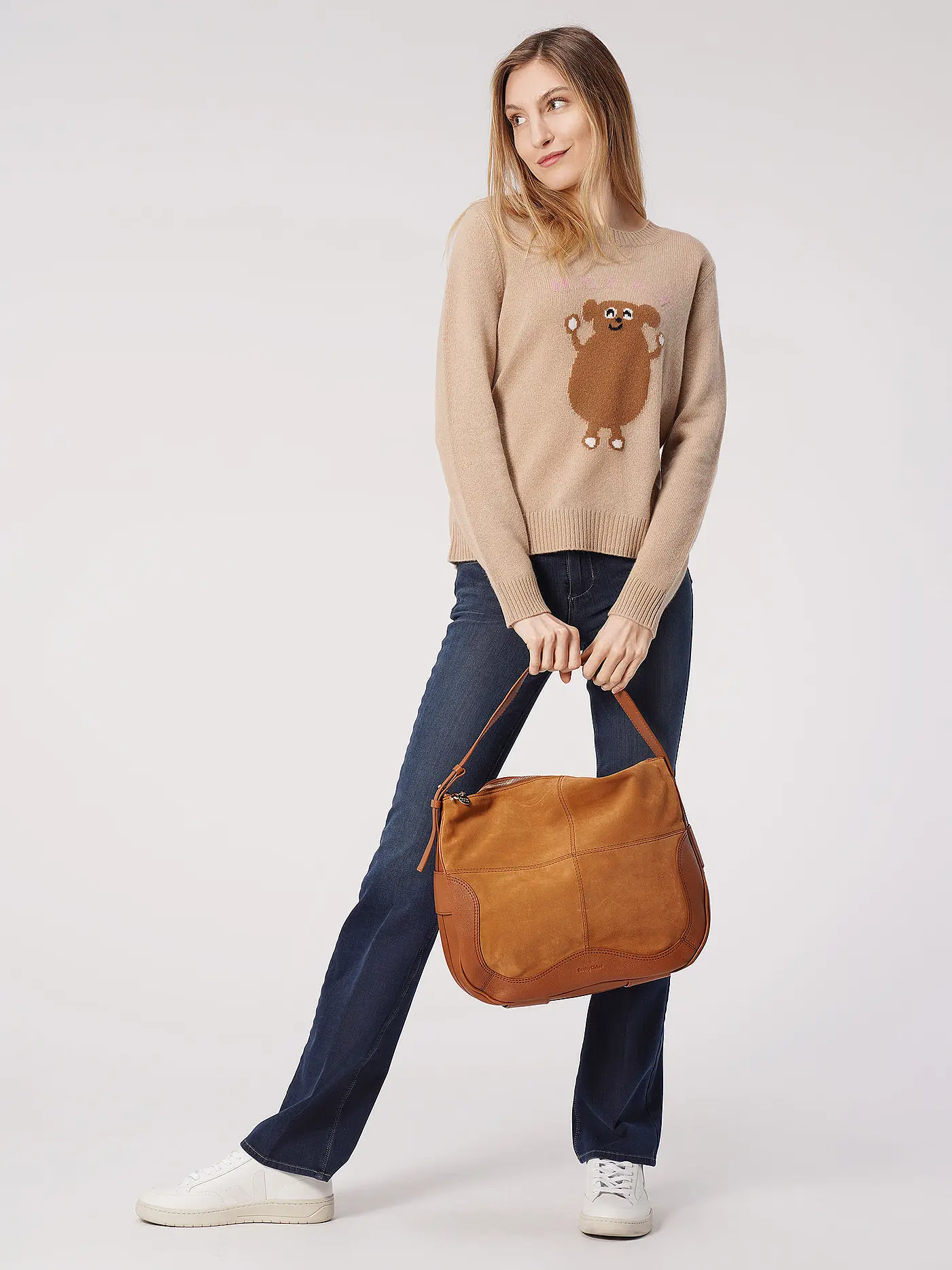 SEE BY CHLOE | Ledertasche - Hobo HANA  | camel