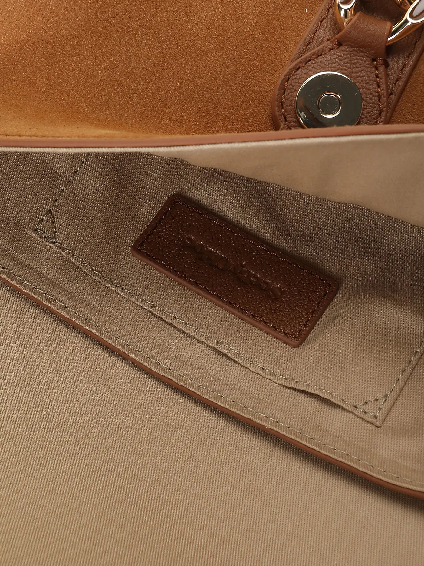 SEE BY CHLOE | Ledertasche - Mini Bag MARA | Camel