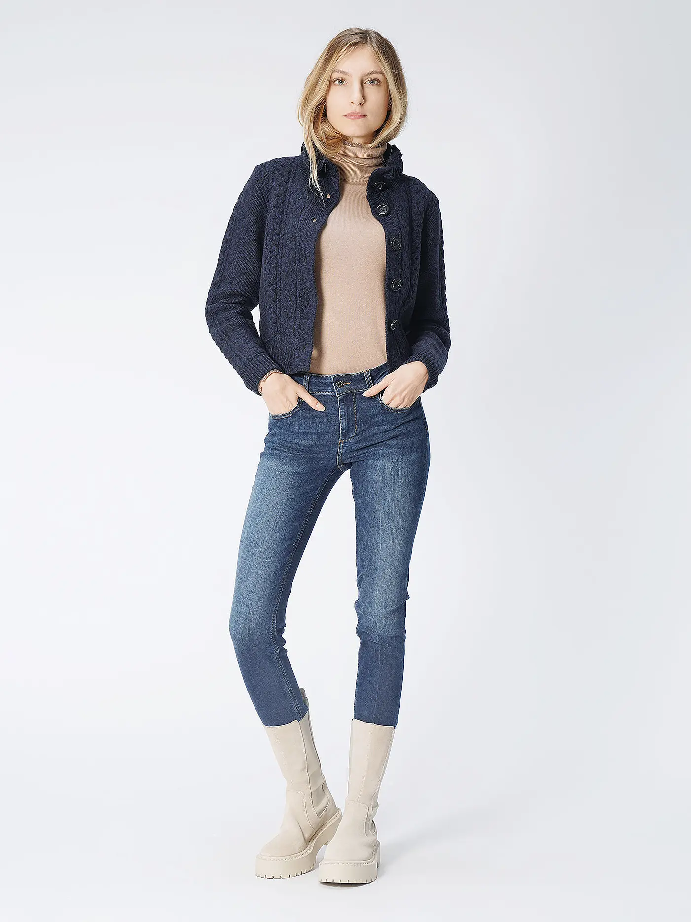 SEE BY CHLOE | Strickjacke  | blau