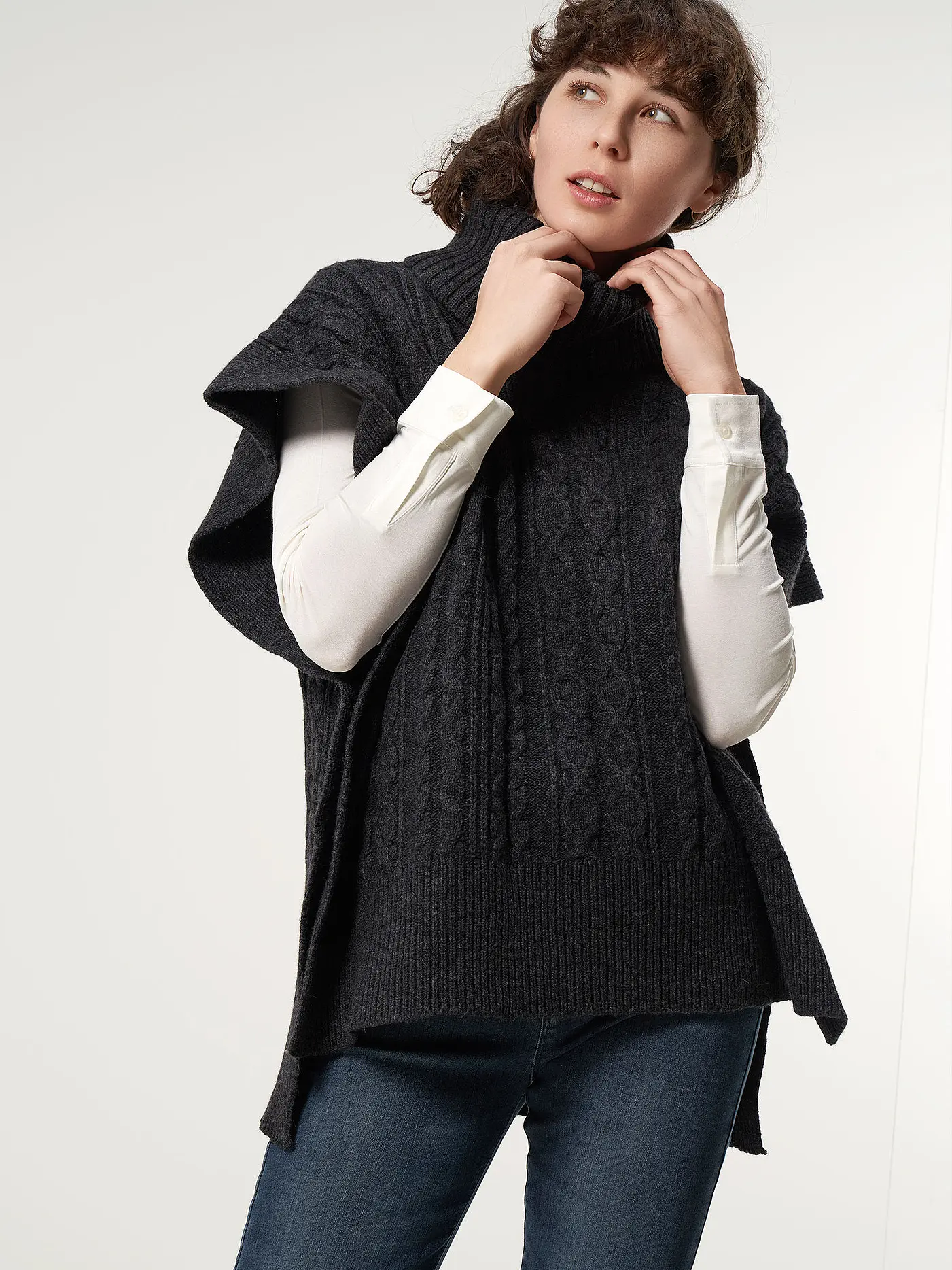 SEE BY CHLOE | Strickpullunder | schwarz