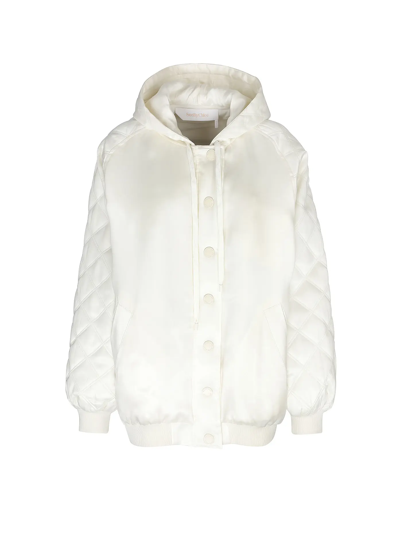 SEE BY CHLOE | Sweatjacke  | creme