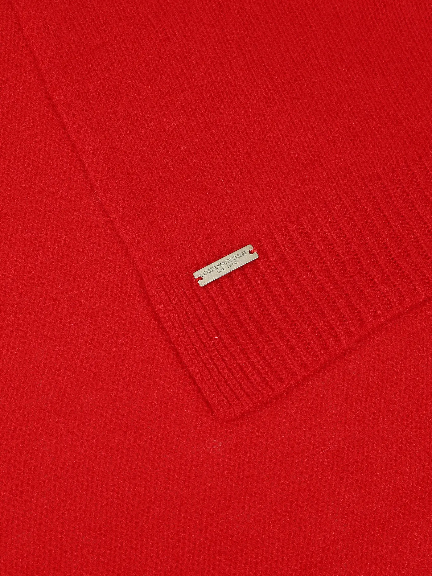 SEEBERGER | Kaschmir Schal | rot