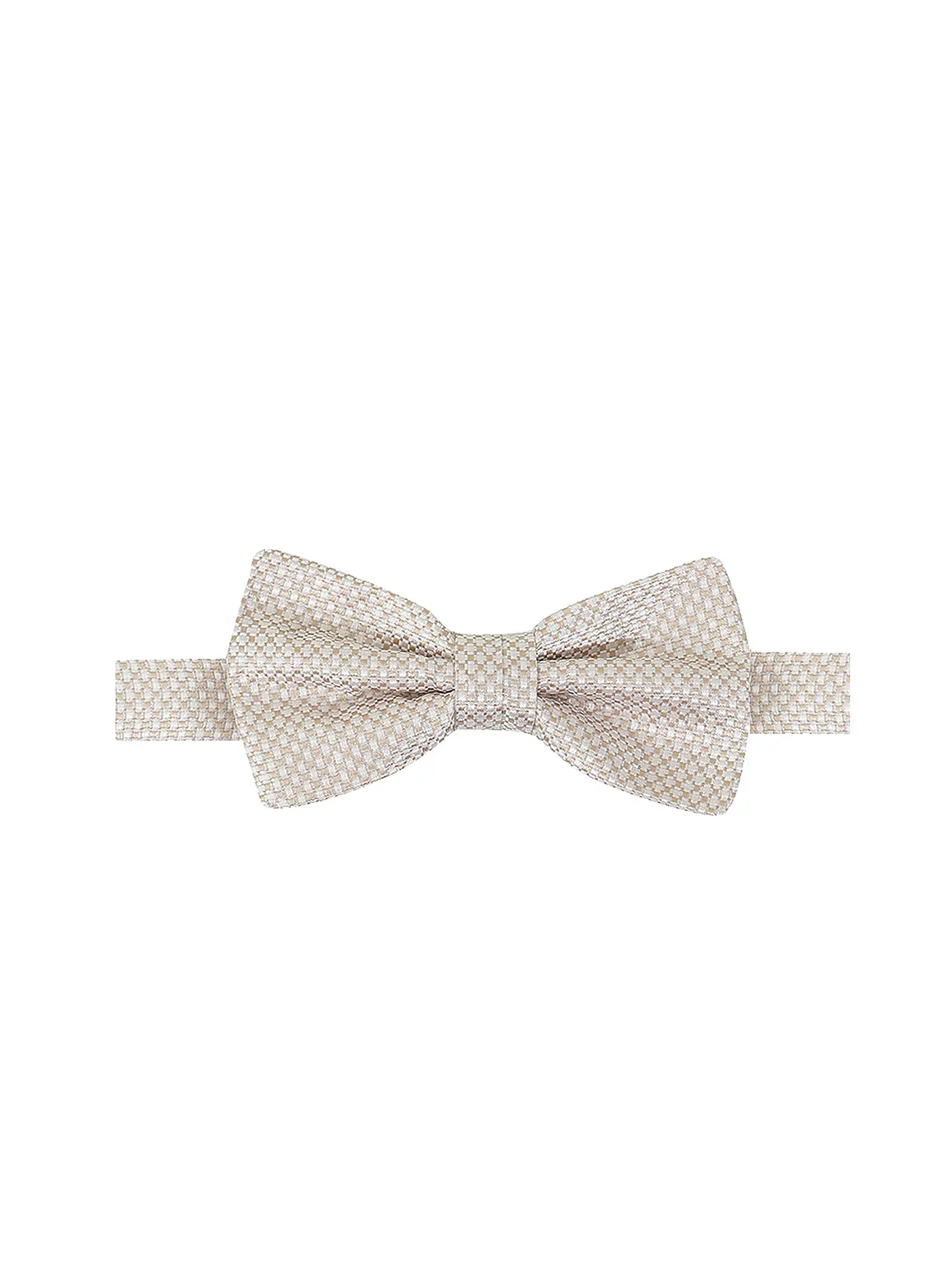 SEIDENFALTER | Masche - Fliege PRINCE BOWTIE  | beige