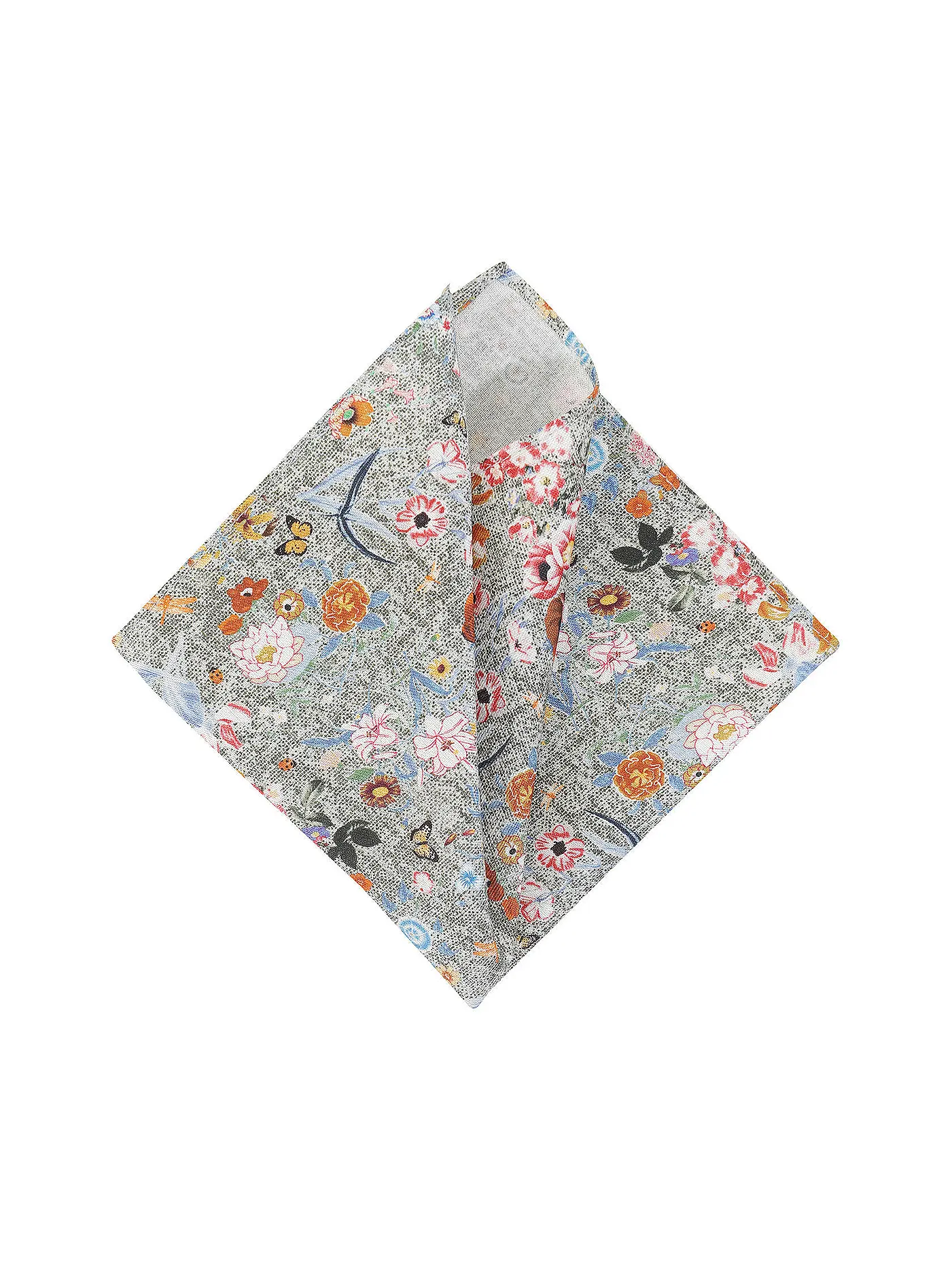 SEIDENFALTER | Stecktuch PRINCE BOWTIE | grün