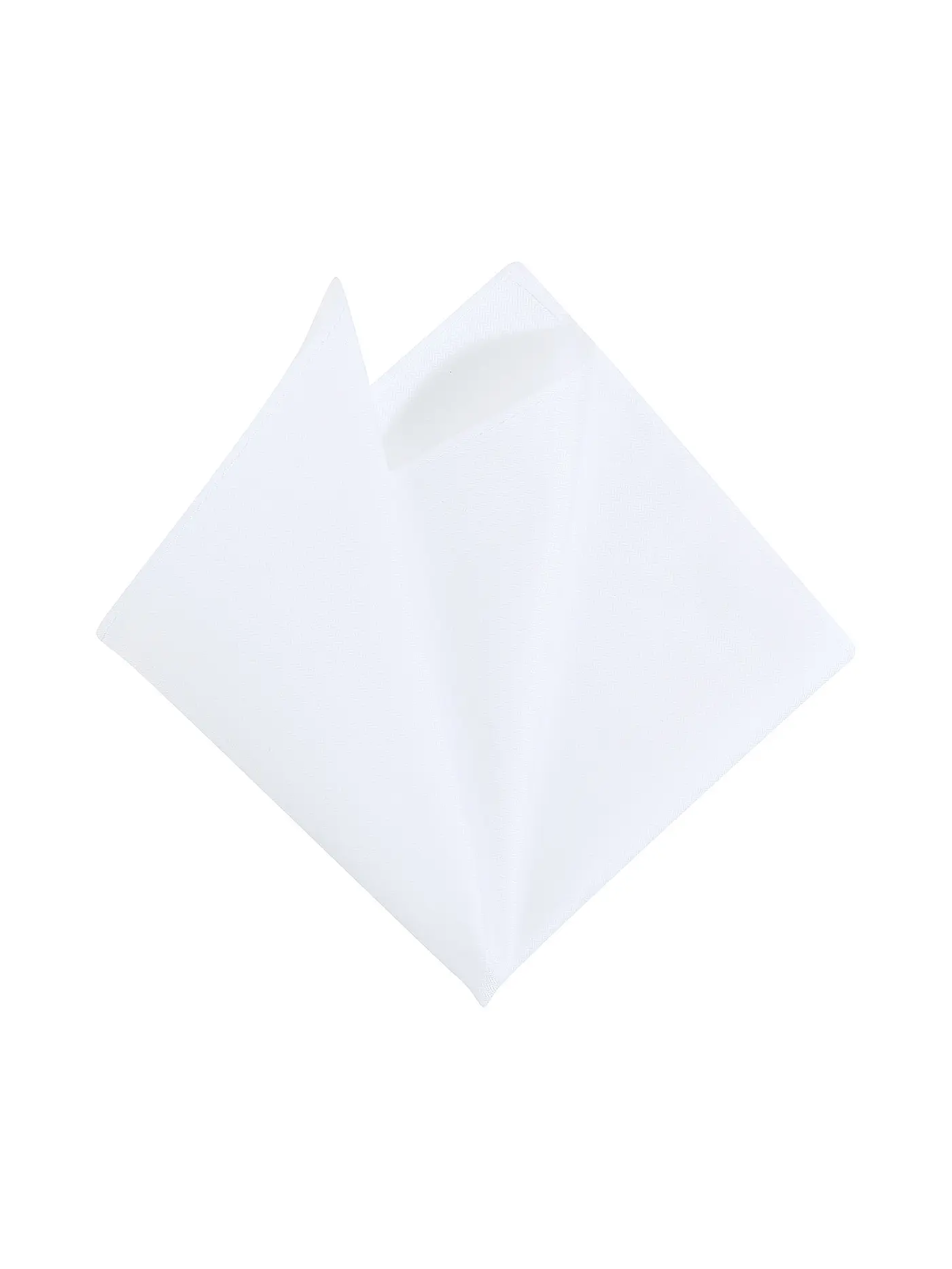 SEIDENFALTER | Stecktuch | weiss