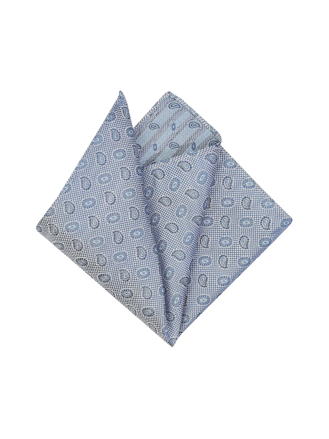 SEIDENFALTER | Stecktuch | blau