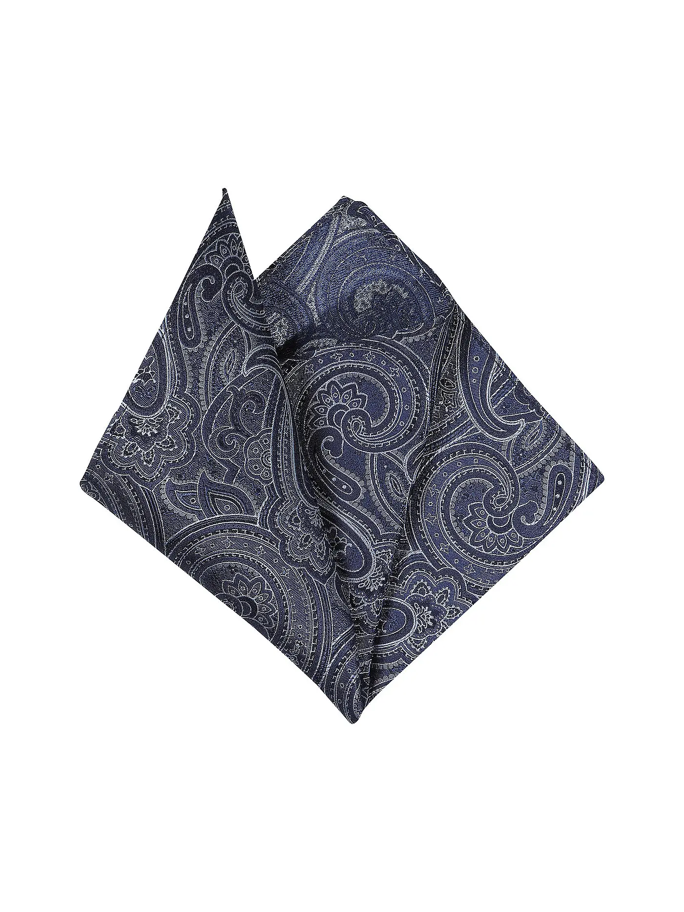 SEIDENFALTER | Stecktuch | blau