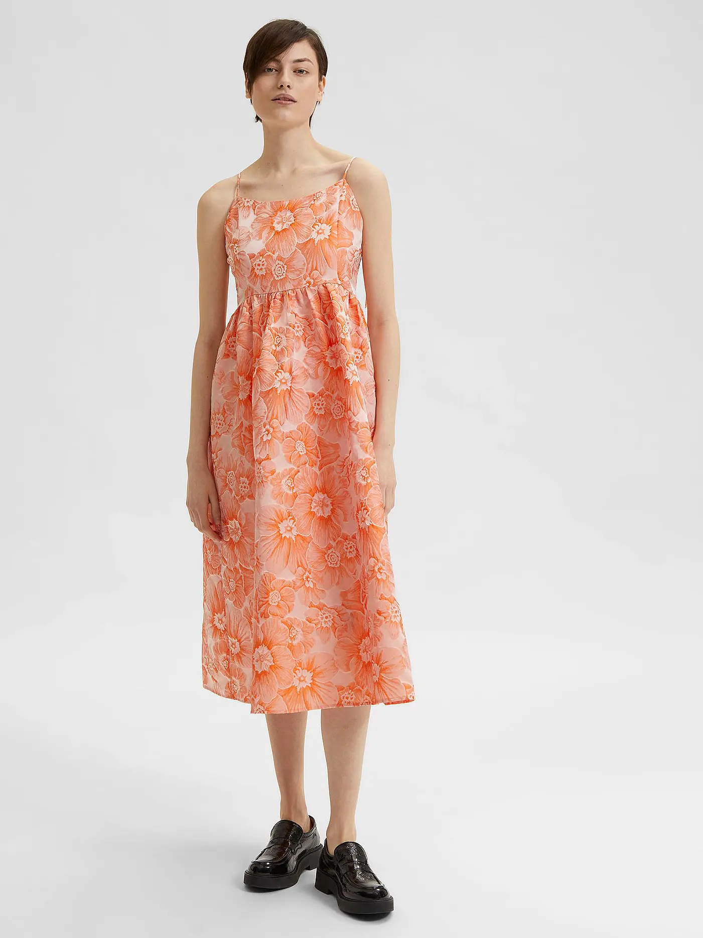 SELECTED FEMME | Anlasskleid SLFSELMA  | orange