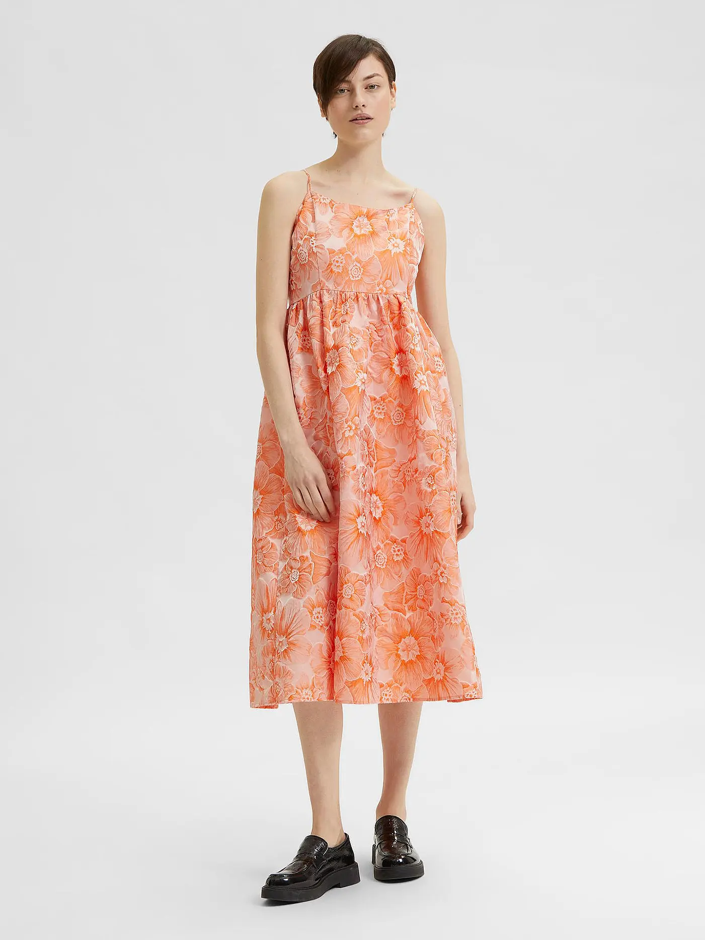SELECTED FEMME | Anlasskleid SLFSELMA  | orange