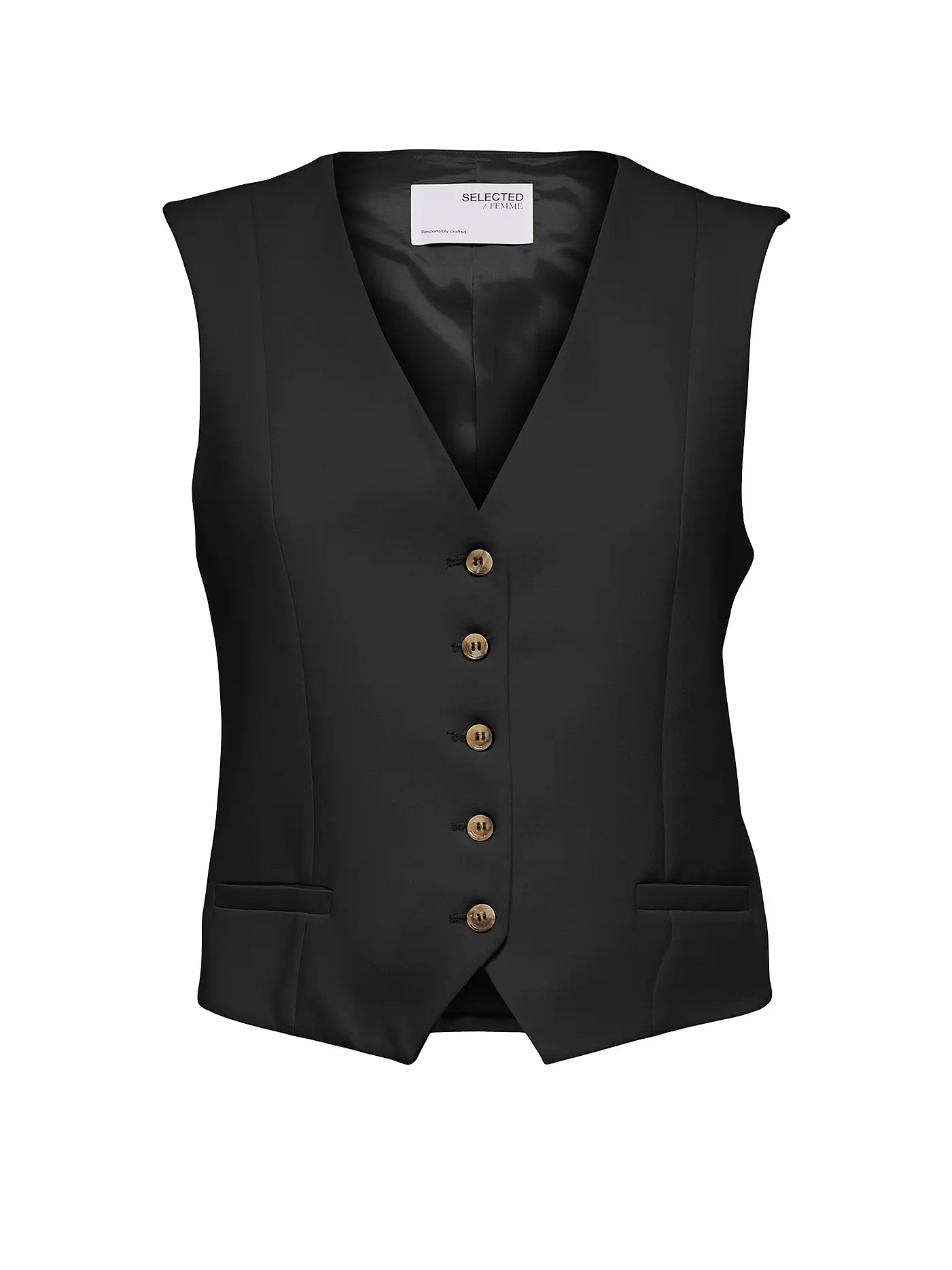 SELECTED FEMME | Anzugweste  | grau