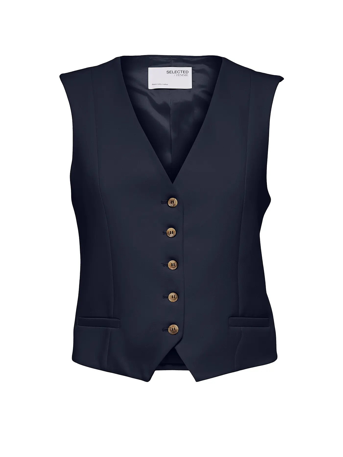 SELECTED FEMME | Anzugweste SLFRITA | dunkelblau