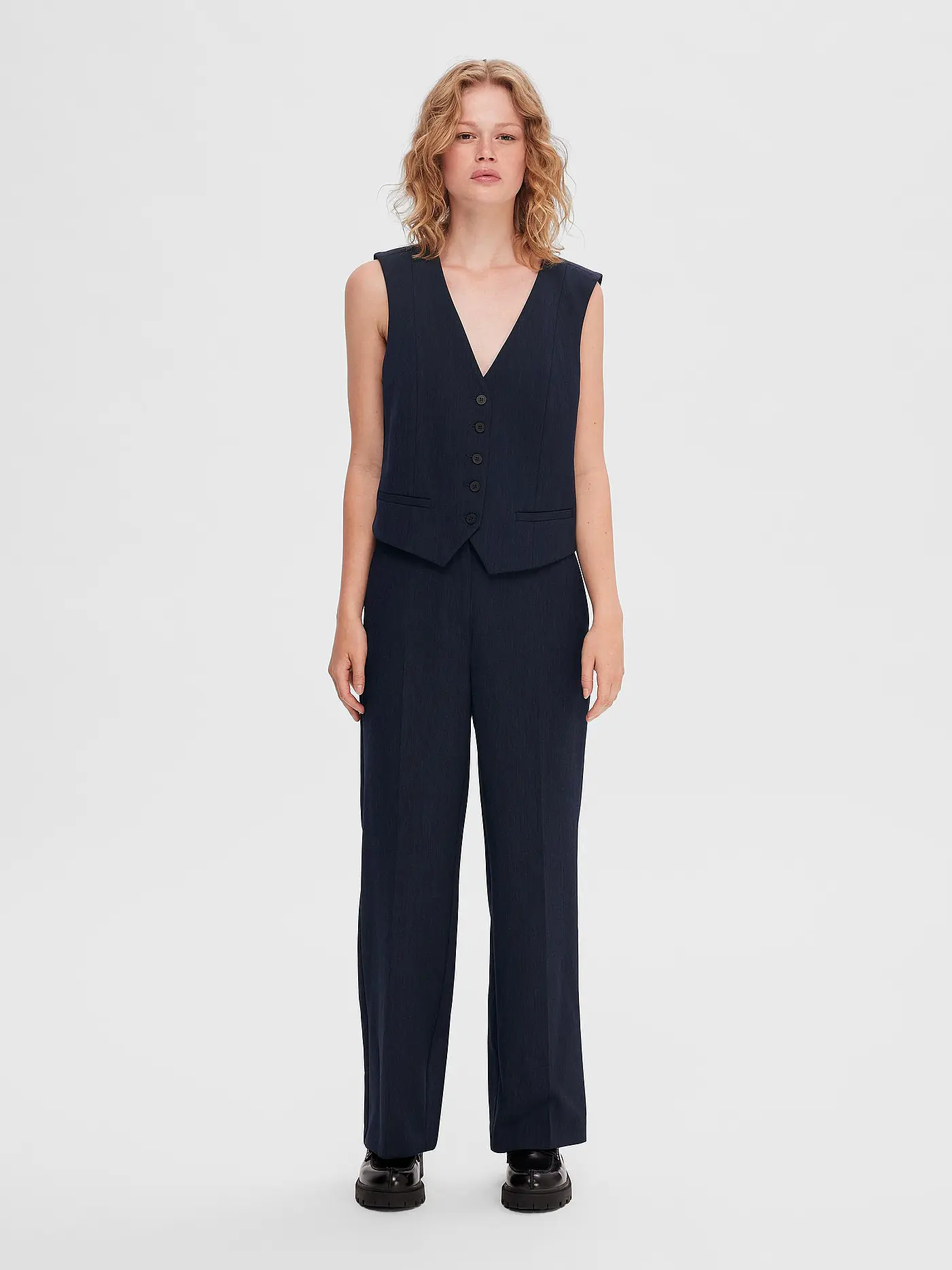 SELECTED FEMME | Anzugweste SLFRITA | dunkelblau