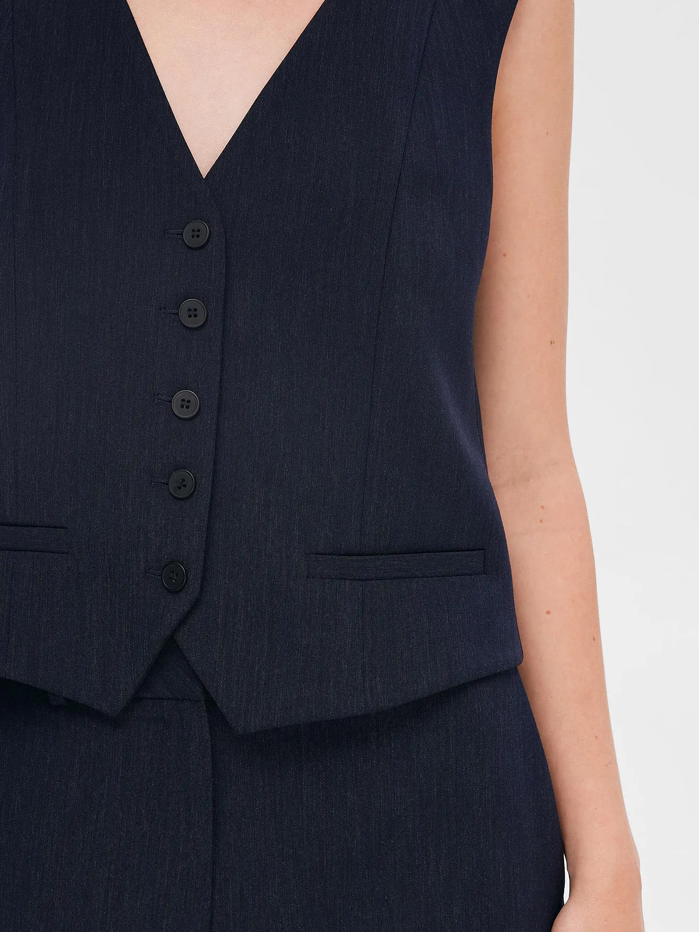 SELECTED FEMME | Anzugweste SLFRITA | dunkelblau