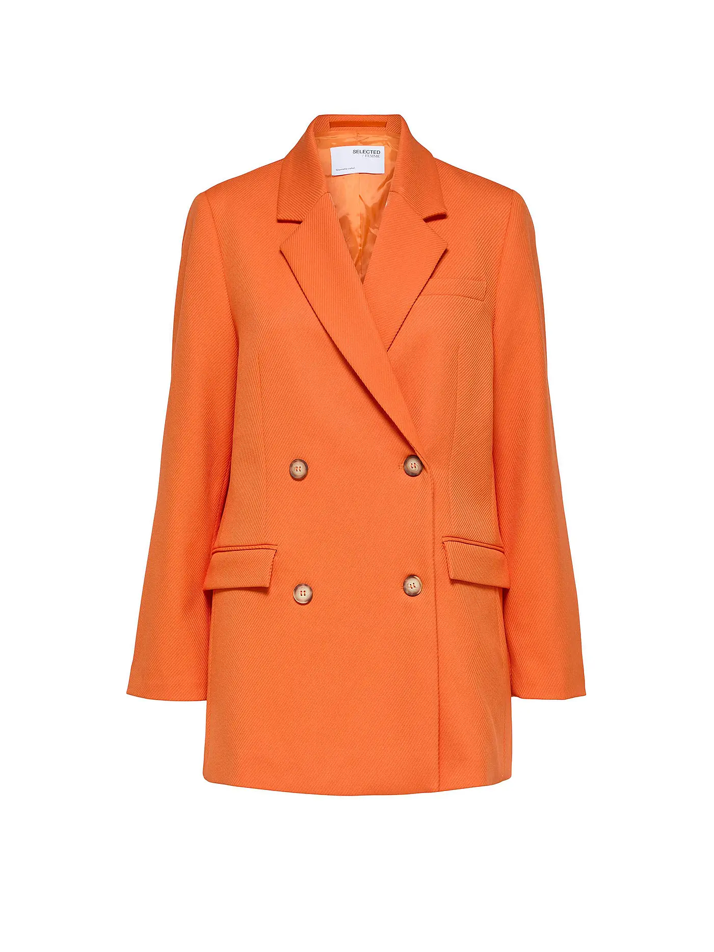 SELECTED FEMME | Blazer Relaxed Fit SLFMYNELLA  | orange