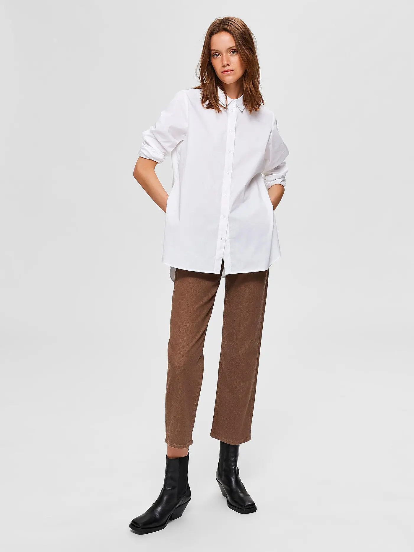 SELECTED FEMME | Bluse " SLFORI " | weiss