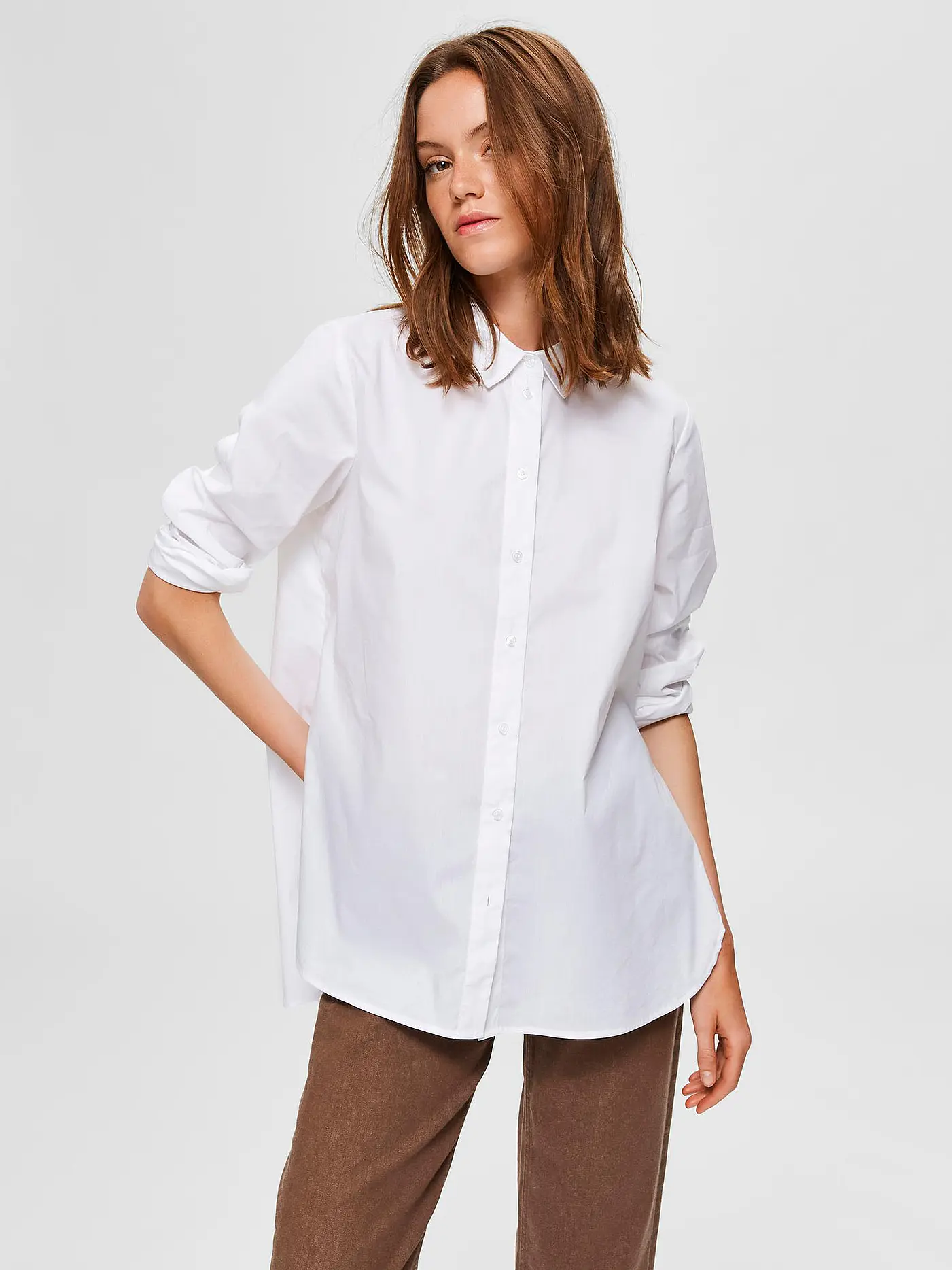SELECTED FEMME | Bluse " SLFORI " | weiss