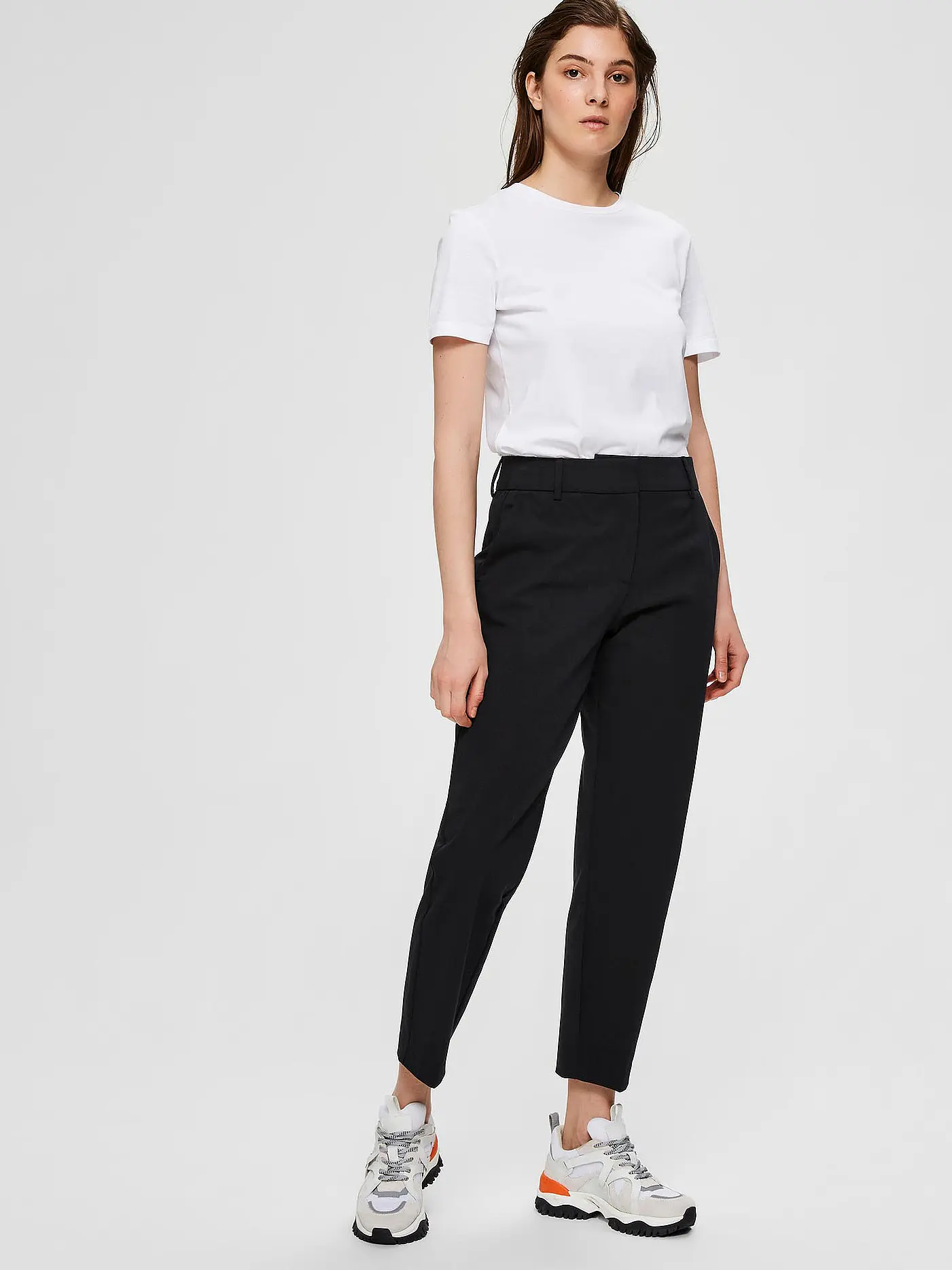 SELECTED FEMME | Businesshose 7/8 SLAFRIA | schwarz