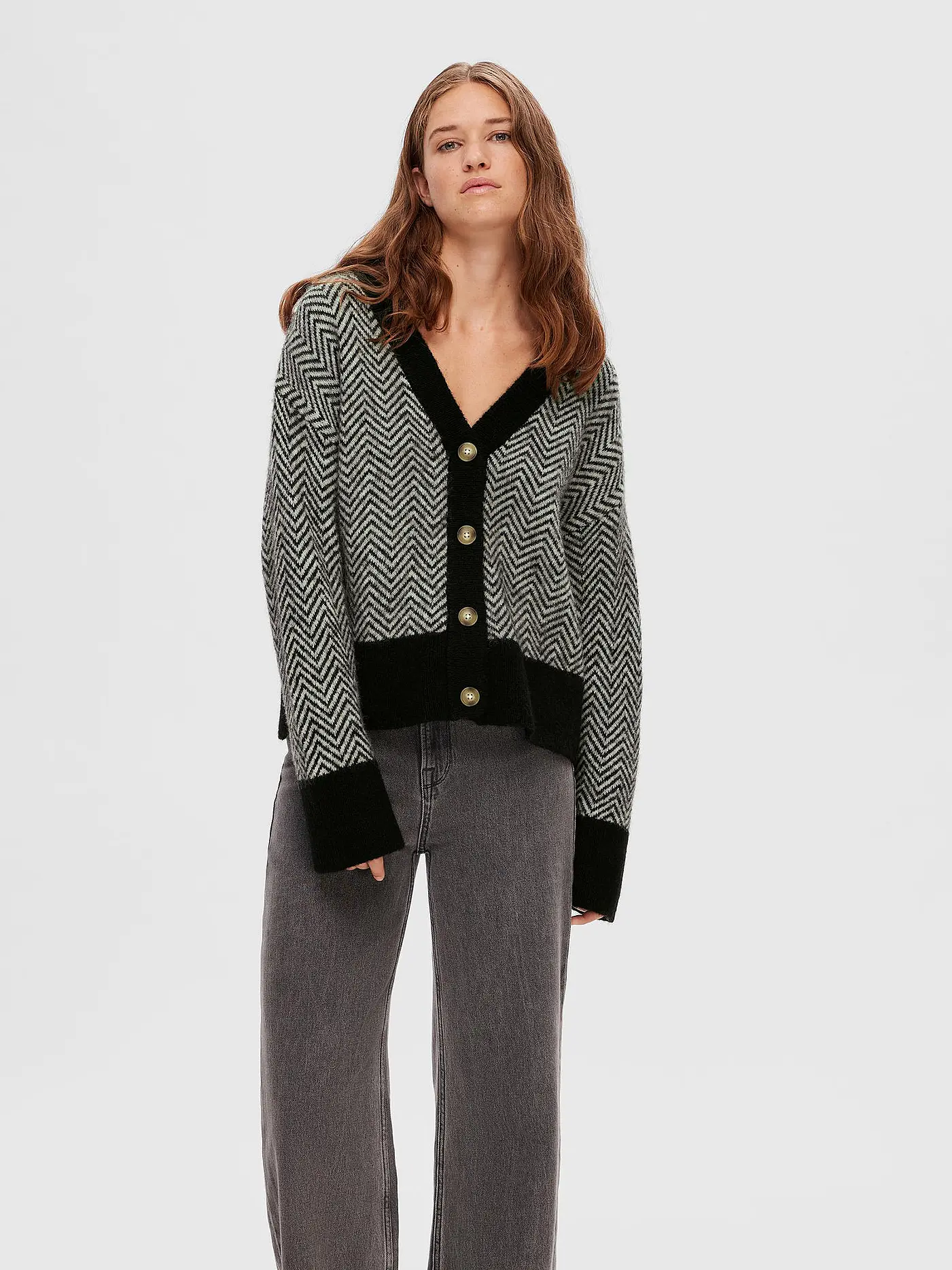 SELECTED FEMME | Cardigan SLFHERI | schwarz