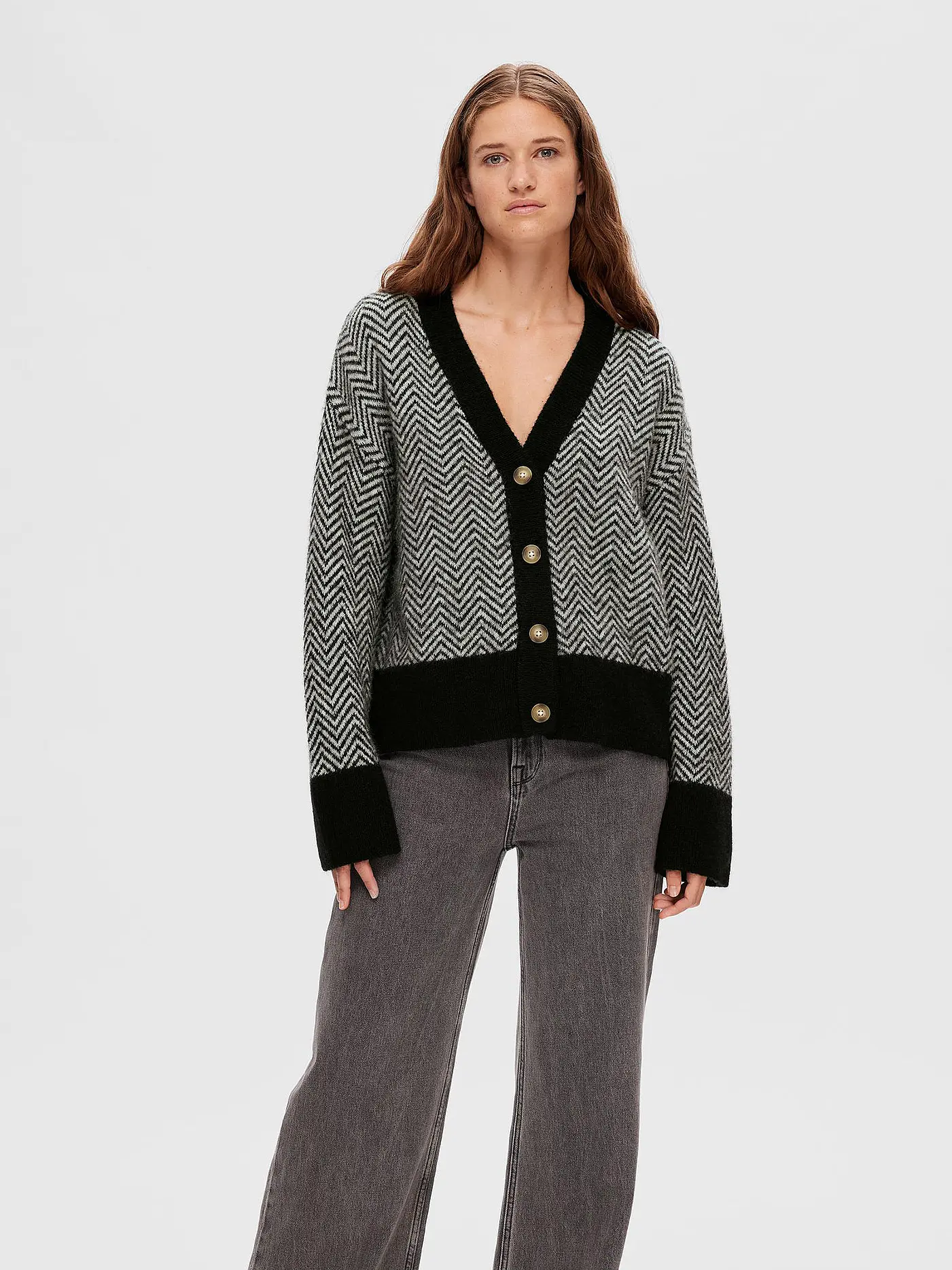 SELECTED FEMME | Cardigan SLFHERI | schwarz