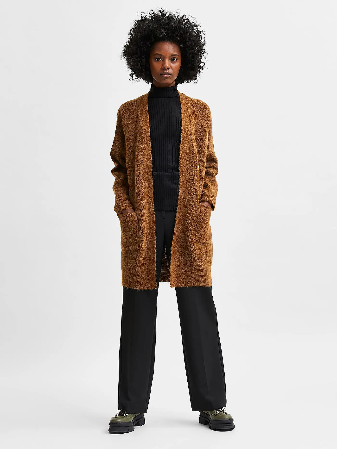 SELECTED FEMME | Cardigan SLFLULU  | braun
