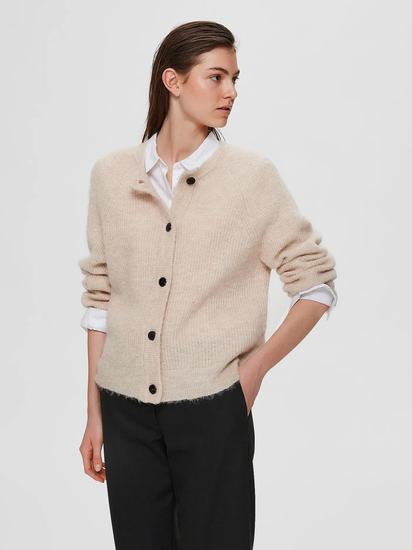 SELECTED FEMME | Cardigan SLFLULU  | creme