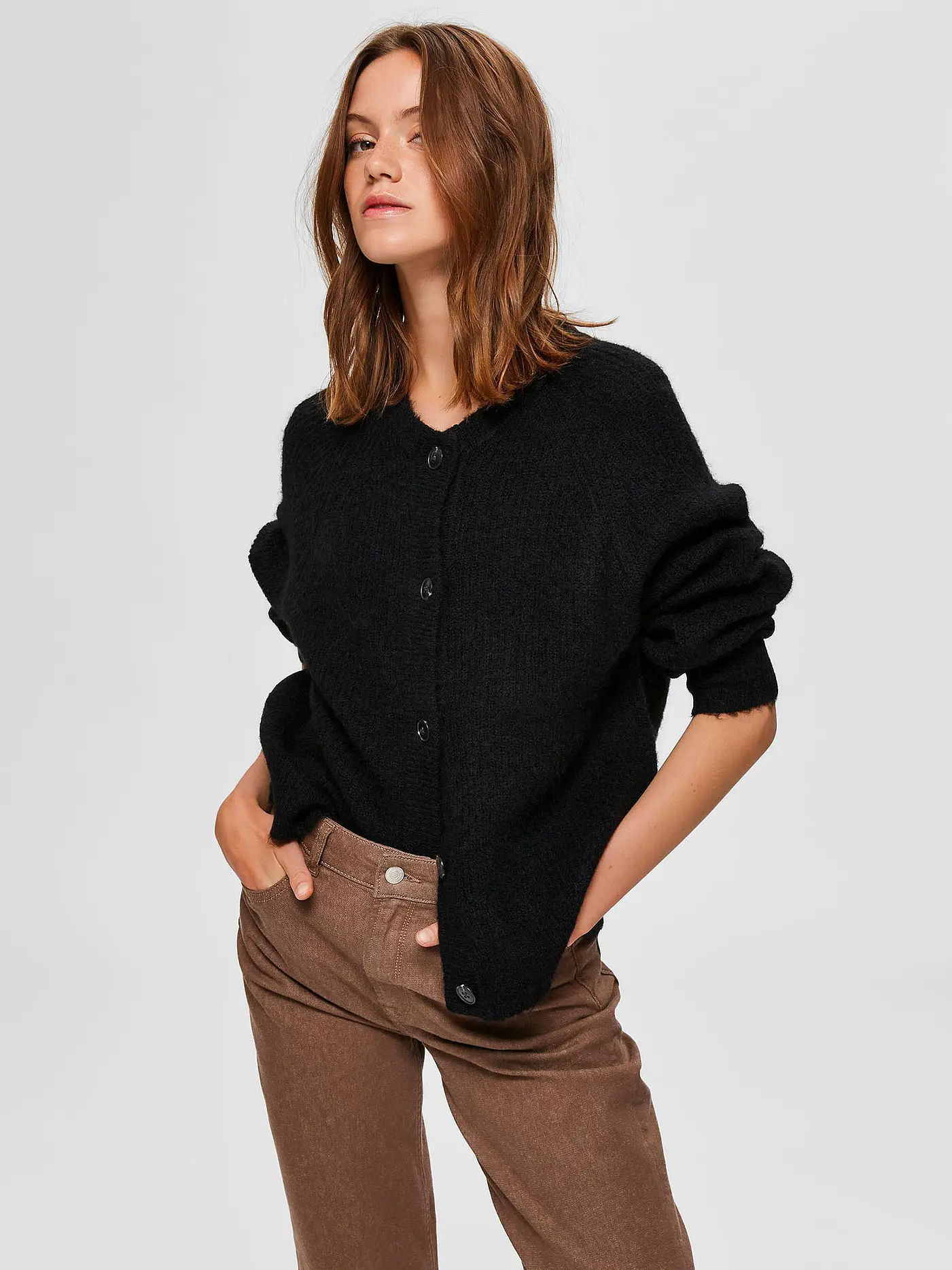 SELECTED FEMME | Cardigan SLFLULU  | schwarz