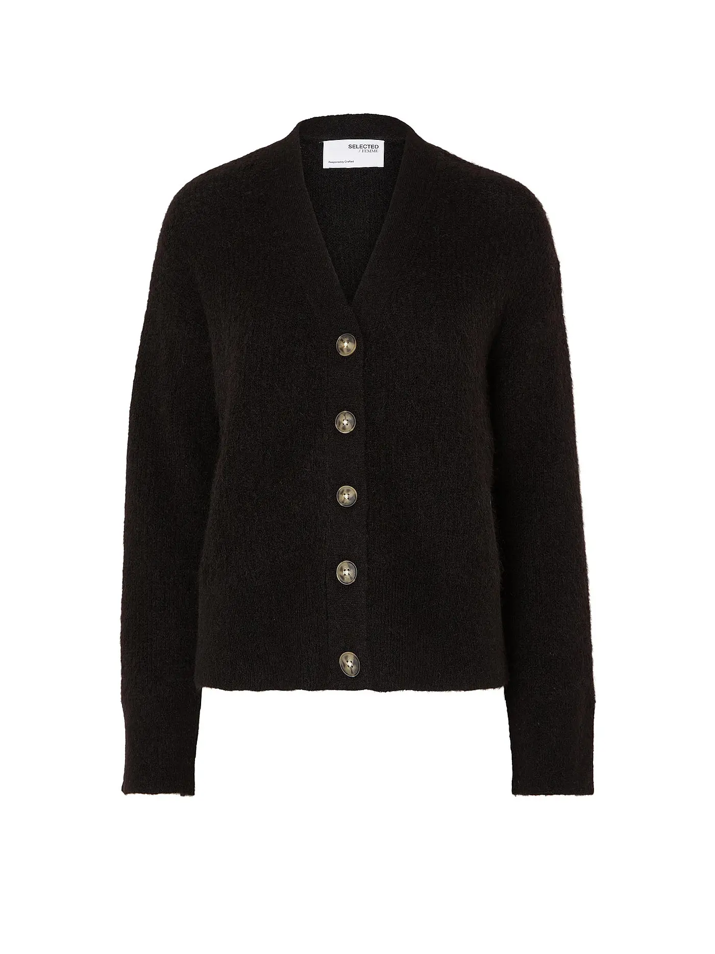 SELECTED FEMME | Cardigan SLFMALINE | schwarz