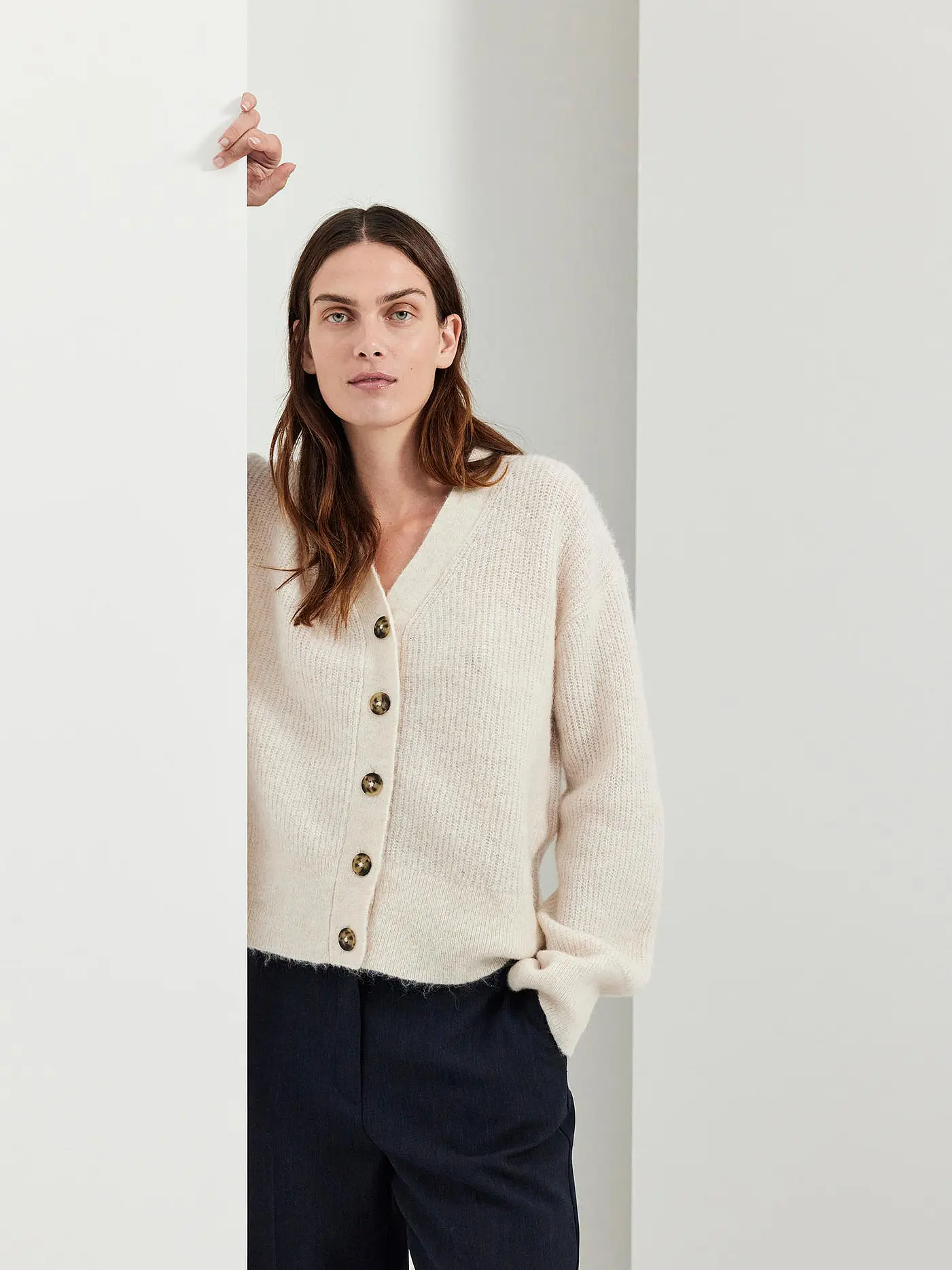 SELECTED FEMME | Cardigan SLFMALINE | beige