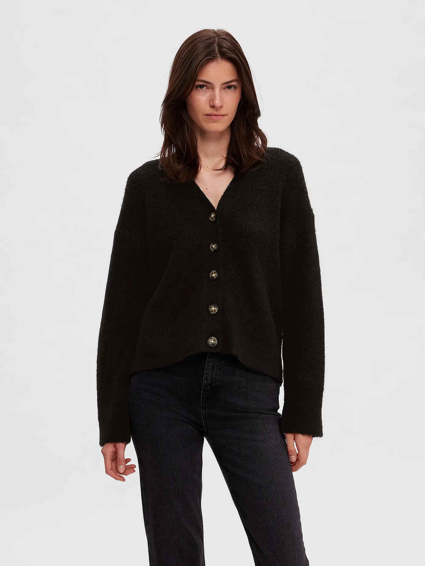 SELECTED FEMME | Cardigan SLFMALINE | schwarz