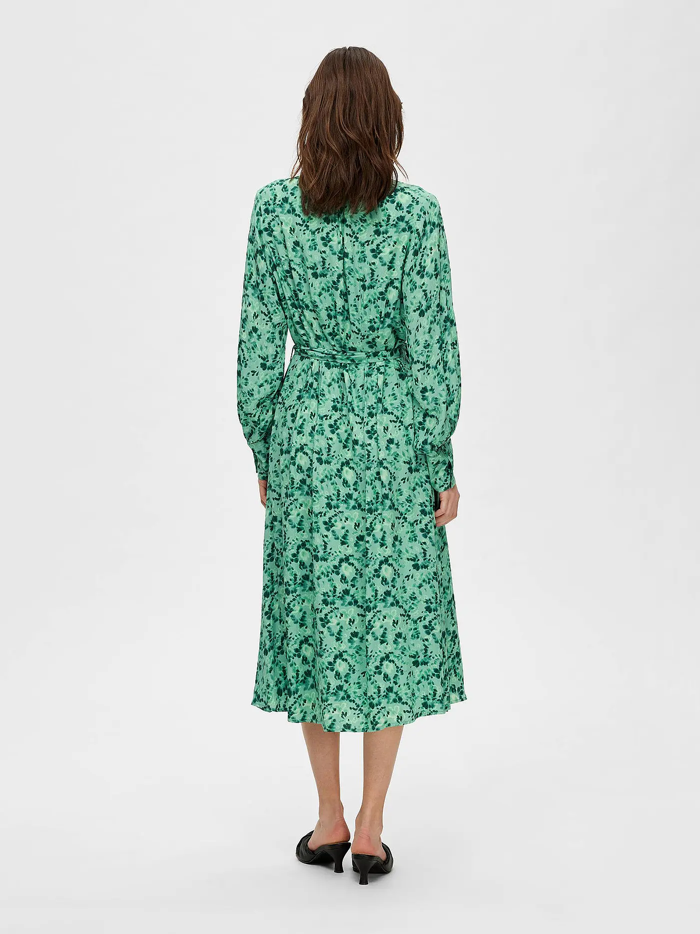 SELECTED FEMME | Hemdblusenkleid SLFWALDA  | hellgrün