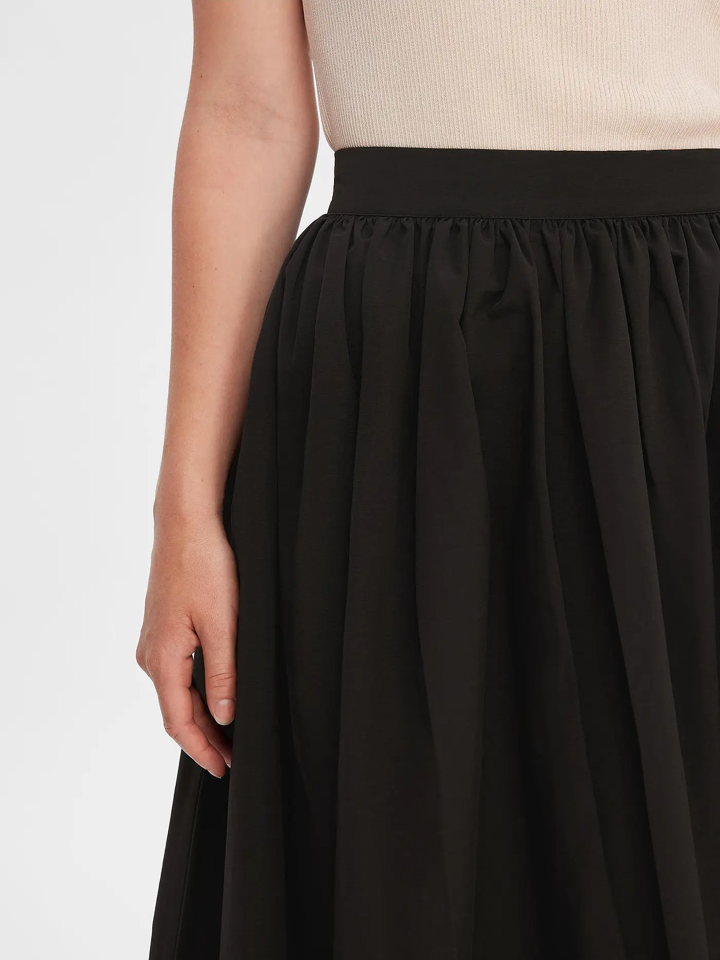 SELECTED FEMME | Highwaist Rock SLFLIBBIE | schwarz