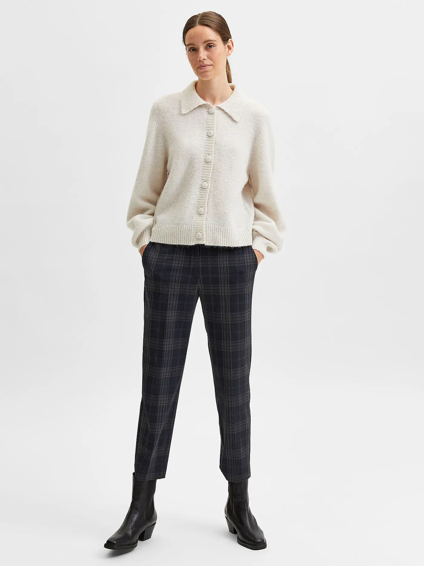 SELECTED FEMME | Hose 7/8 SLFRIA | grün