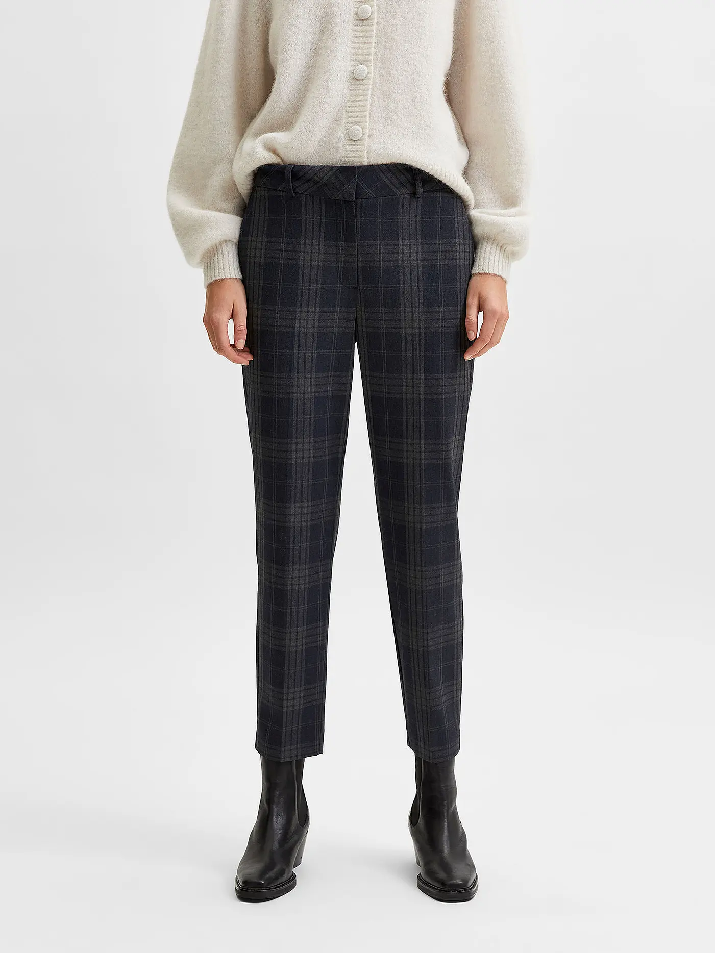 SELECTED FEMME | Hose 7/8 SLFRIA | grün