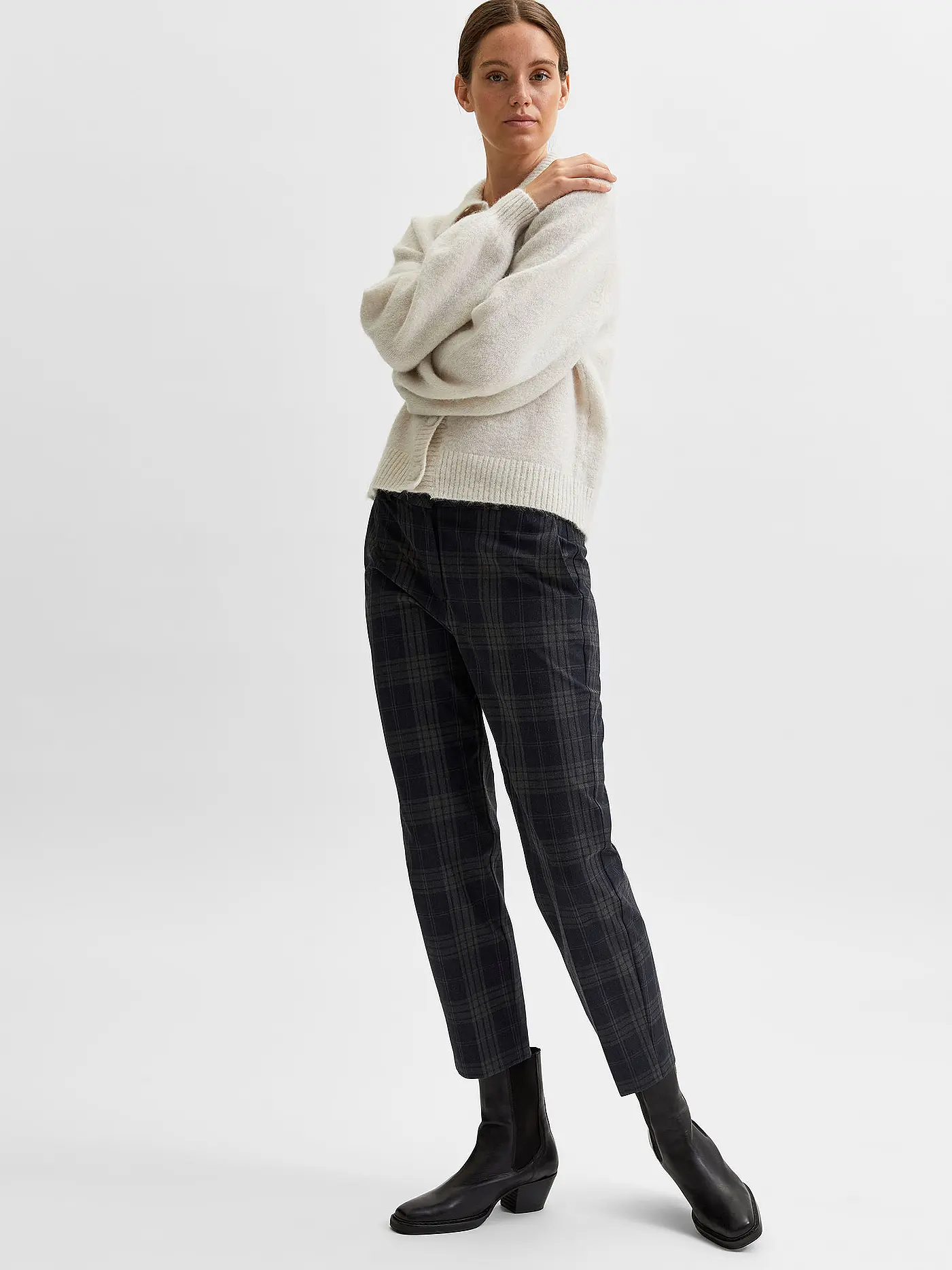 SELECTED FEMME | Hose 7/8 SLFRIA | grün
