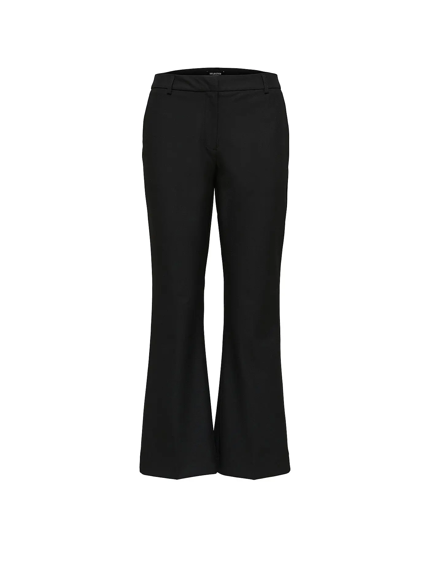 SELECTED FEMME | Hose Flared Fit 7/8 SLFADA  | schwarz