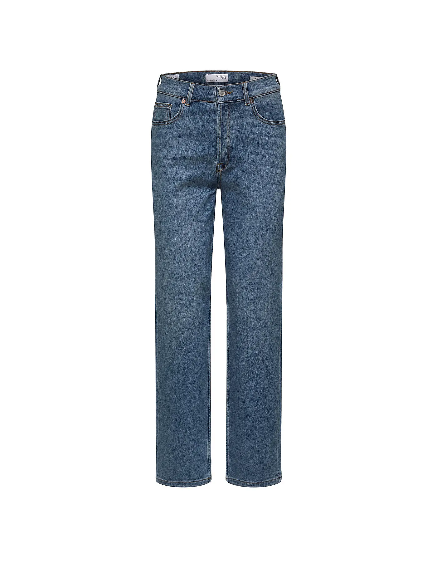 SELECTED FEMME | Jeans Straight Fit SLFMARIE | blau