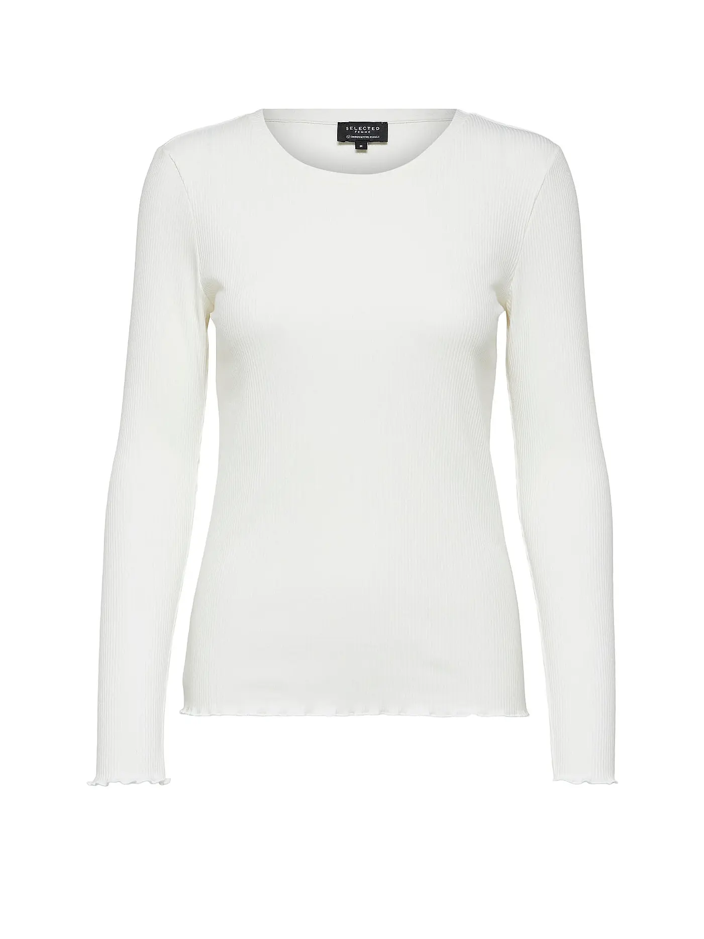 SELECTED FEMME | Langarmshirt SLFANNA  | weiss
