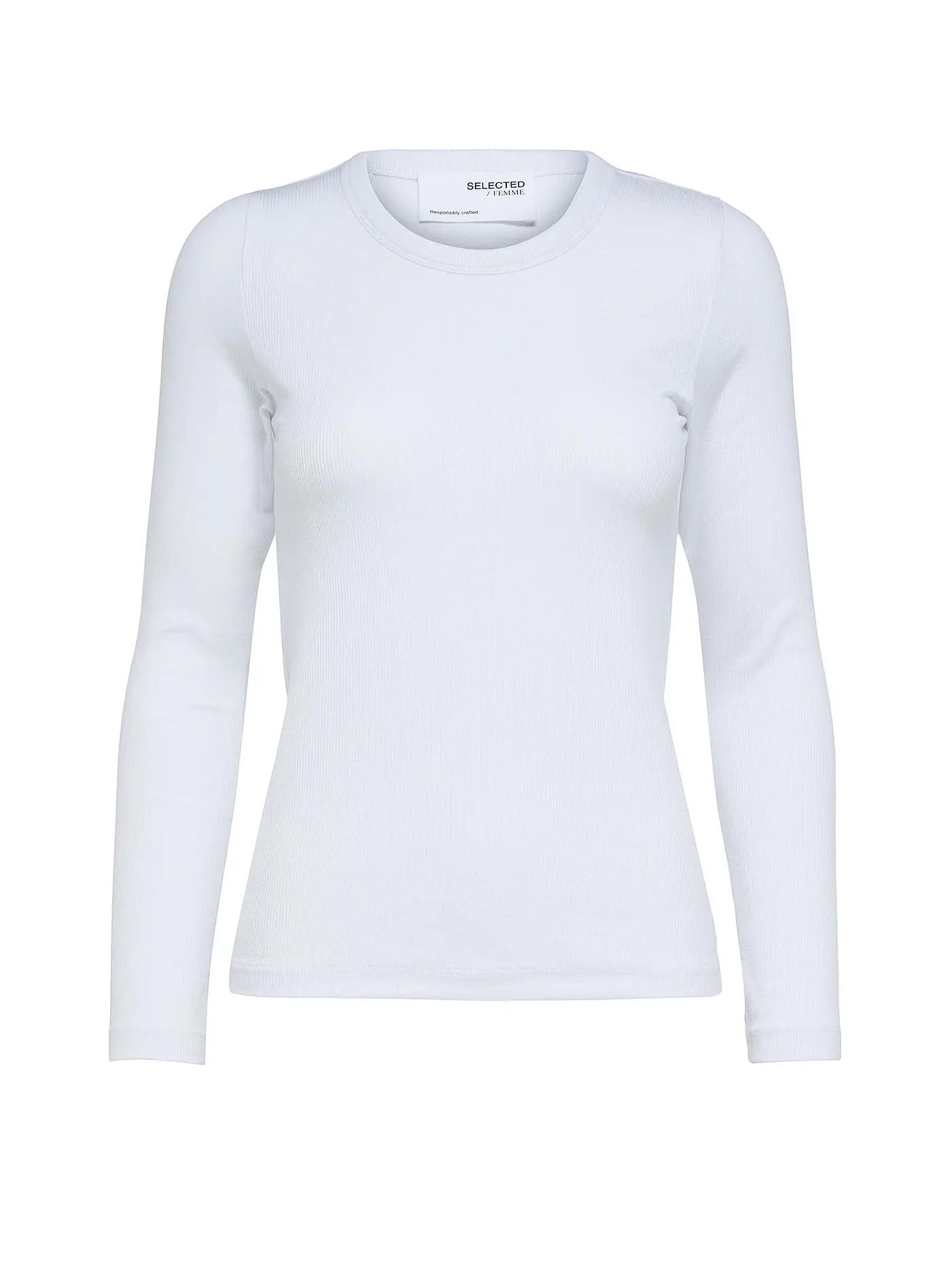 SELECTED FEMME | Langarmshirt SLFDIANNA  | weiss