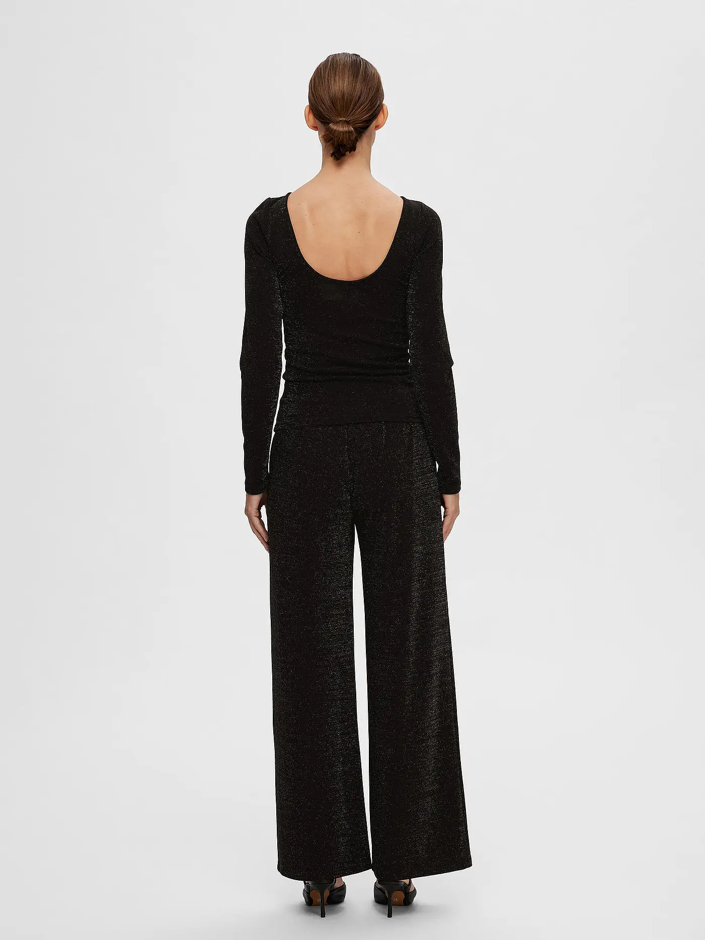 SELECTED FEMME | Langarmshirt | schwarz