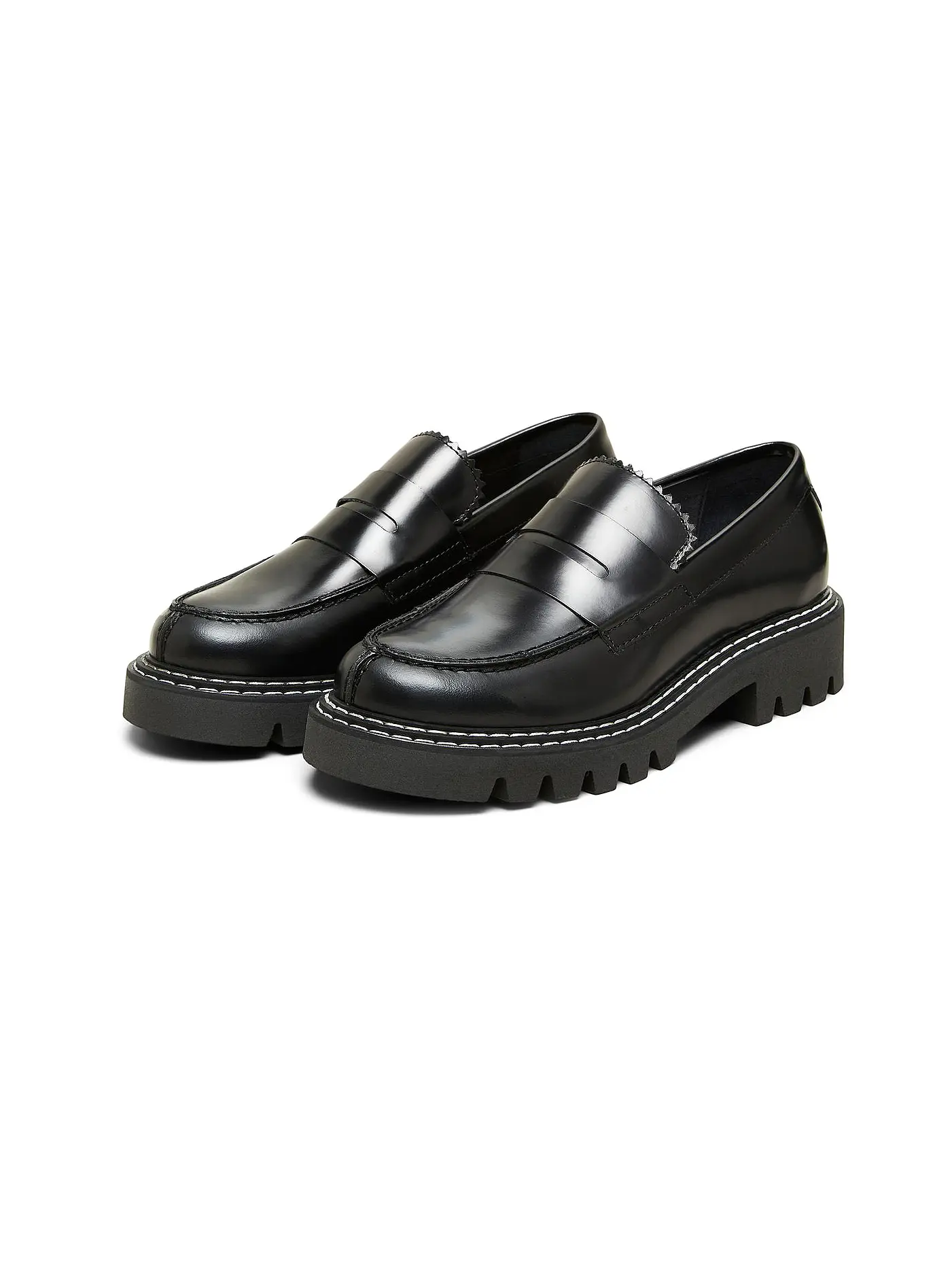 SELECTED FEMME | Loafer SLFVEGA  | schwarz