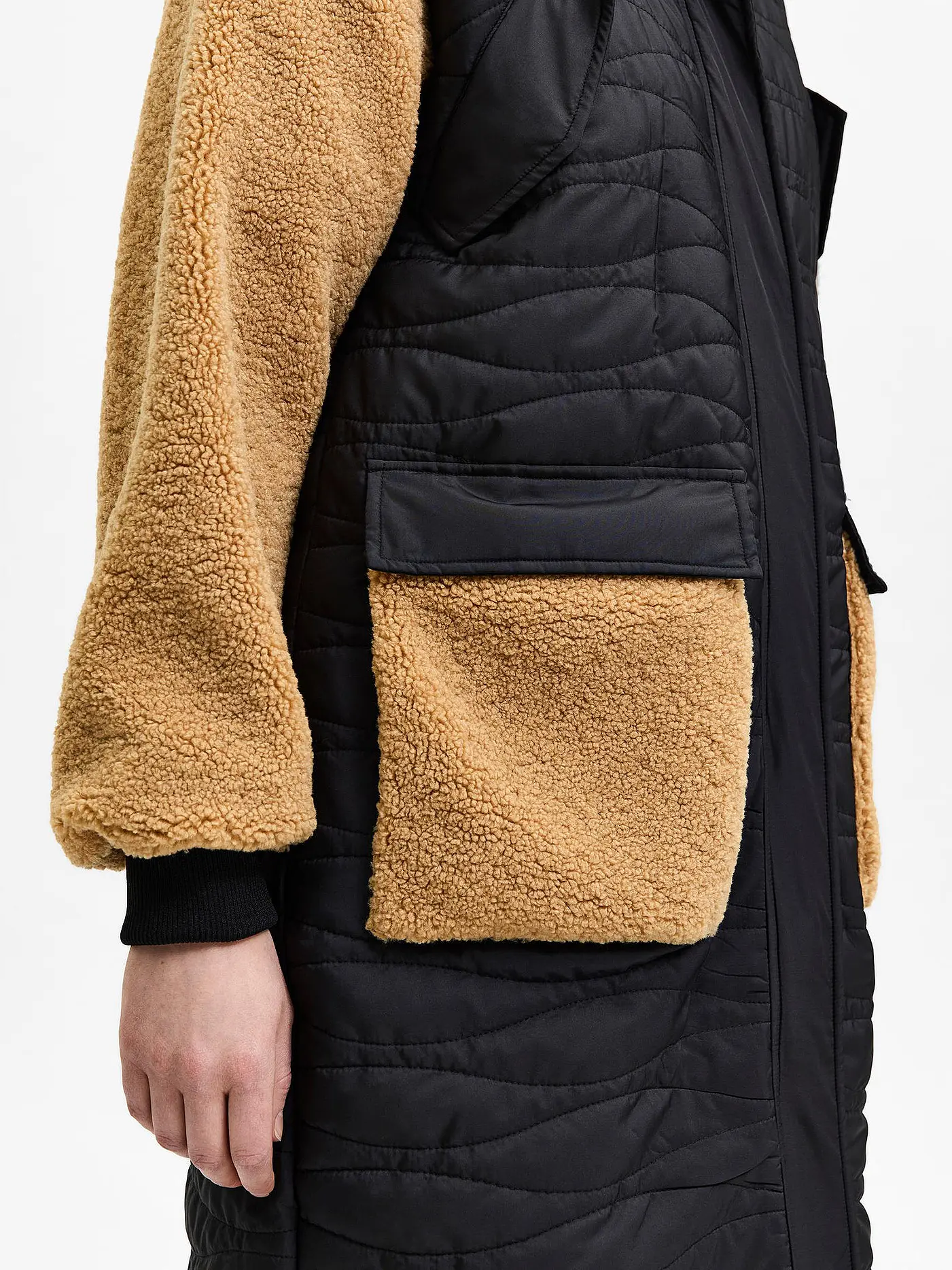 SELECTED FEMME | Mantel SLFPOLLY  | schwarz
