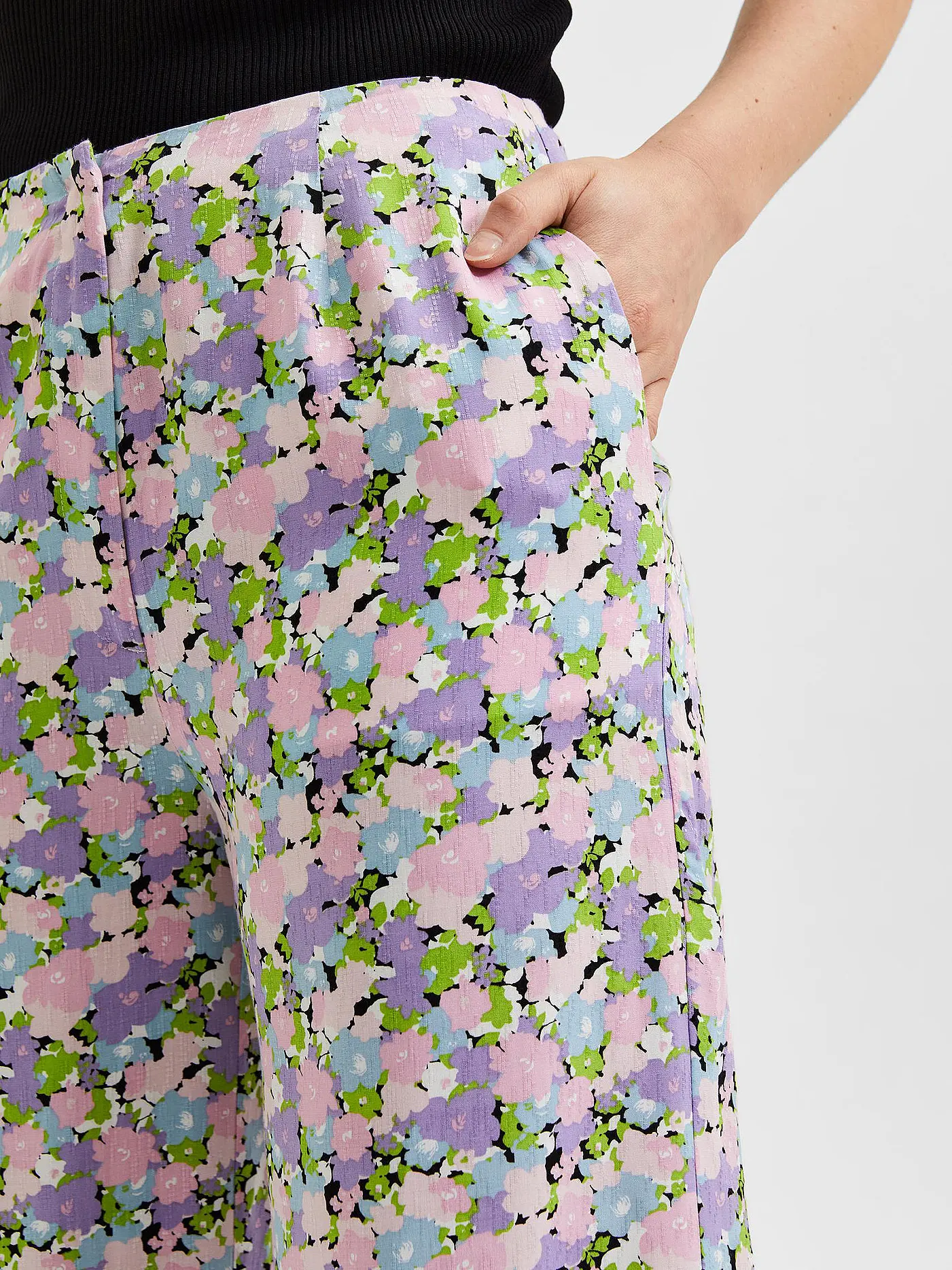 SELECTED FEMME | Marlenehose SLFJUDITA  | lila