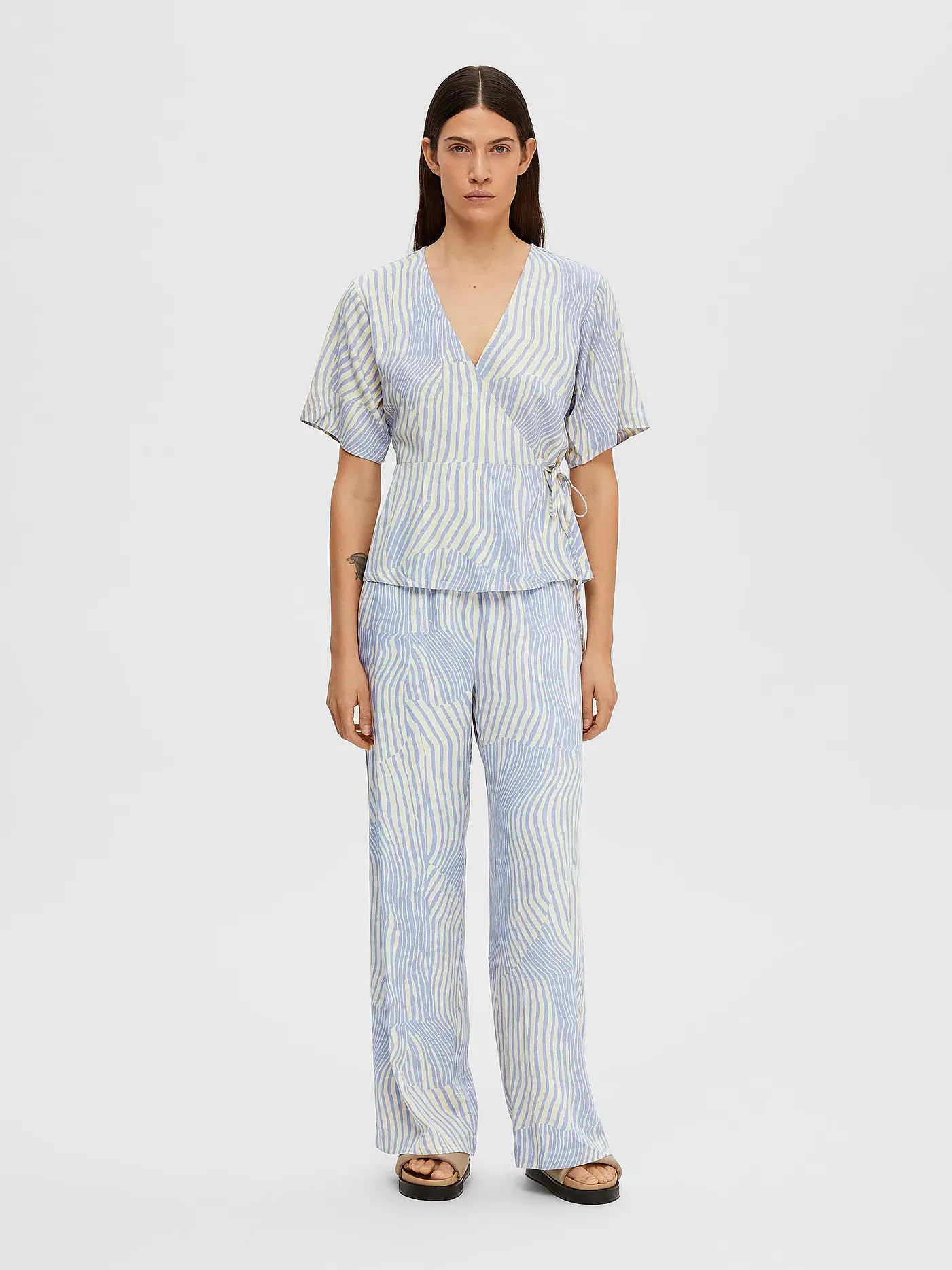 SELECTED FEMME | Marlenehose | hellblau